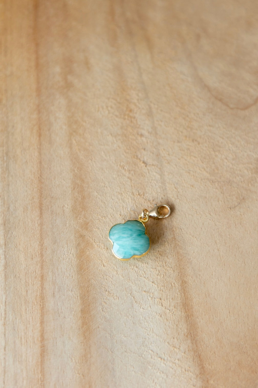Pendentif Chance en pierre d'Amazonite