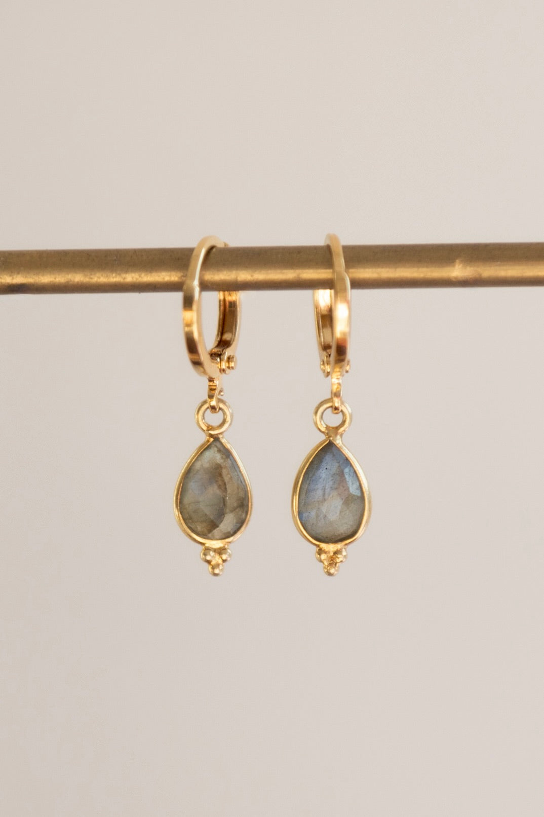 Boucles d'oreilles Milo Labradorite
