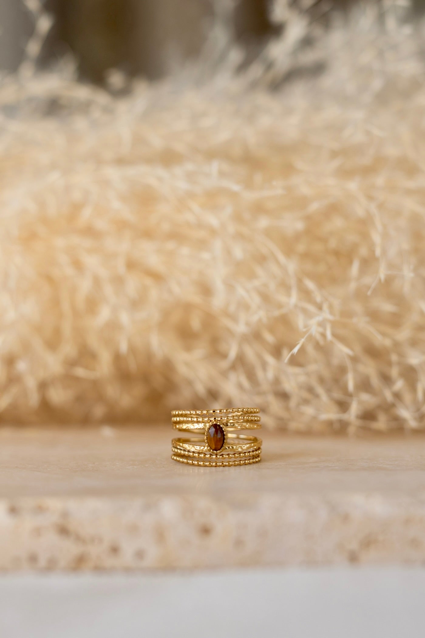 Bague Mayla oeil du tigre