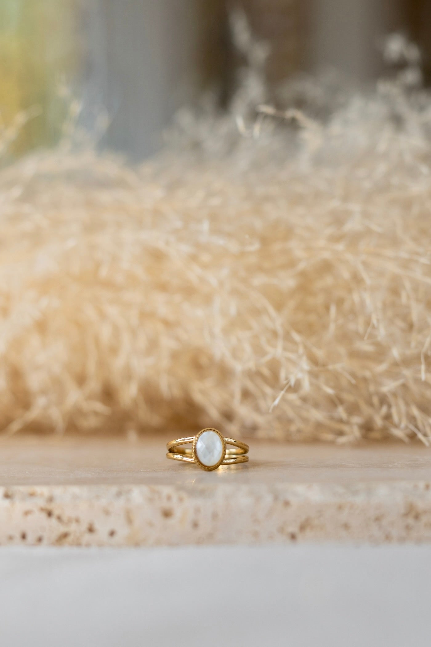 Bague Angèle nacre