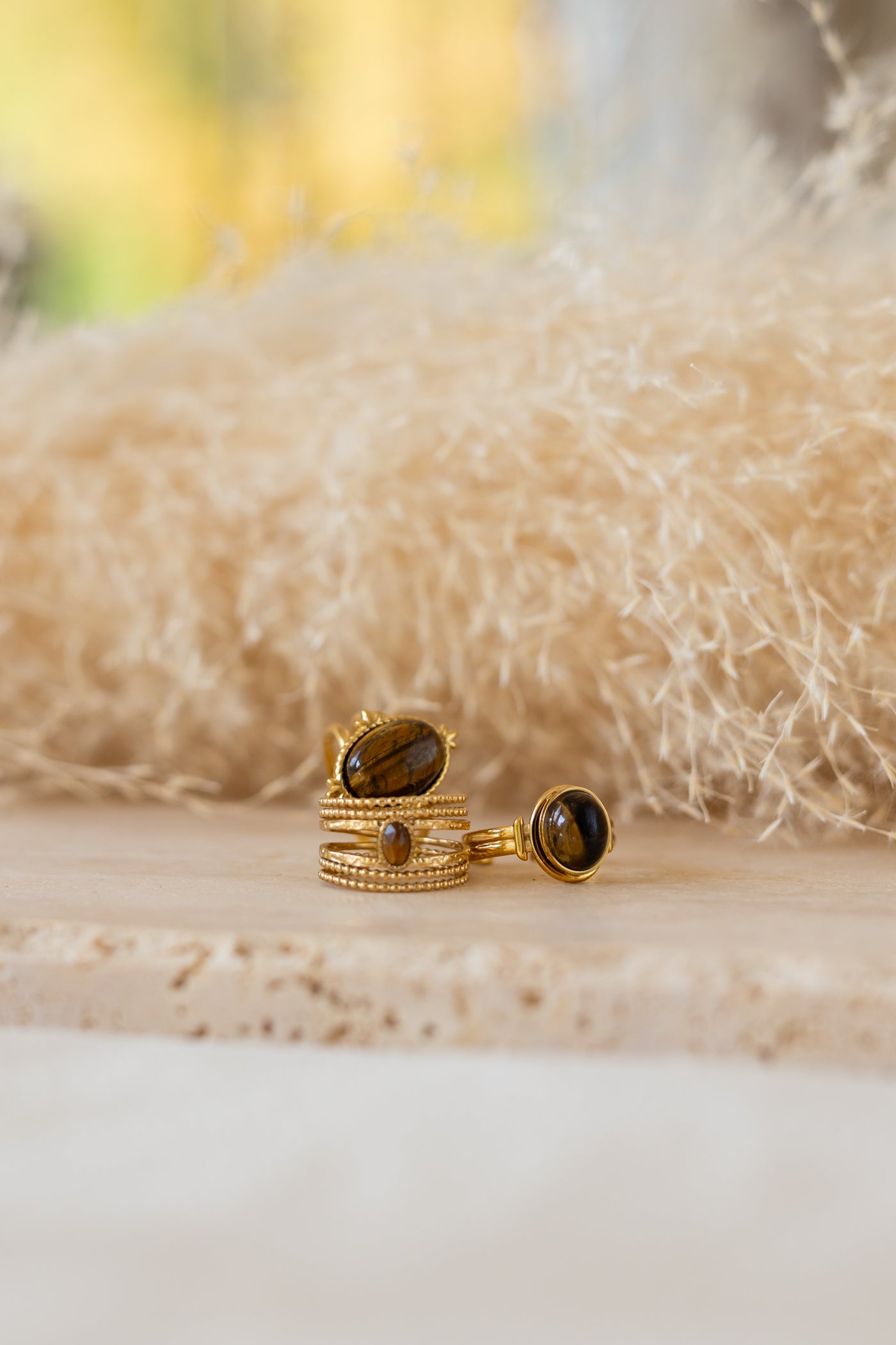 Bague Mayla oeil du tigre