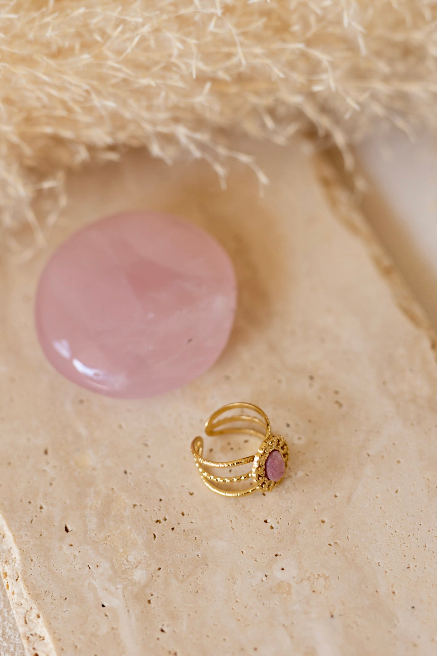 Bague Constance Rhodocrosite