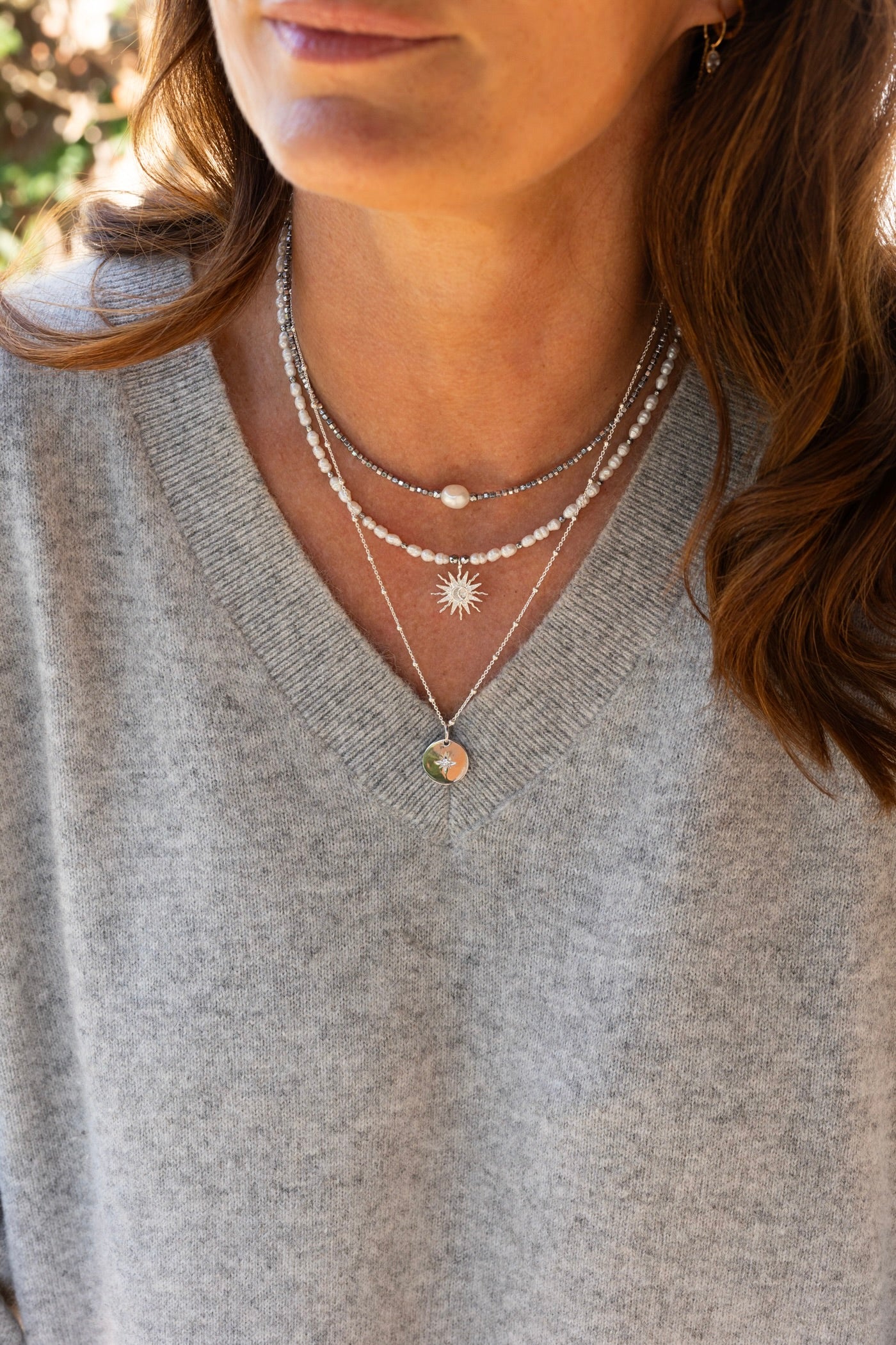Collier Solane perles d'eau douce