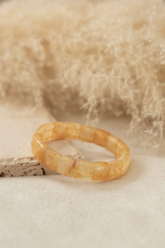 Bracelet élastique Gemme Citrine