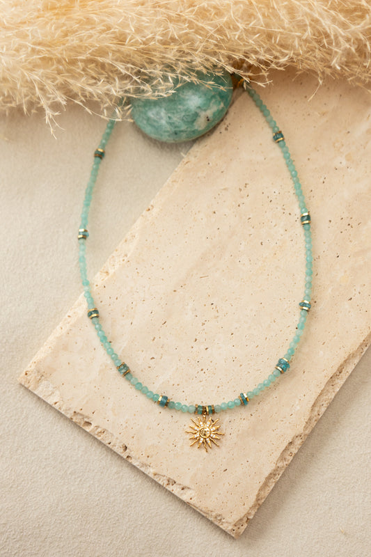 Collier Solane amazonite