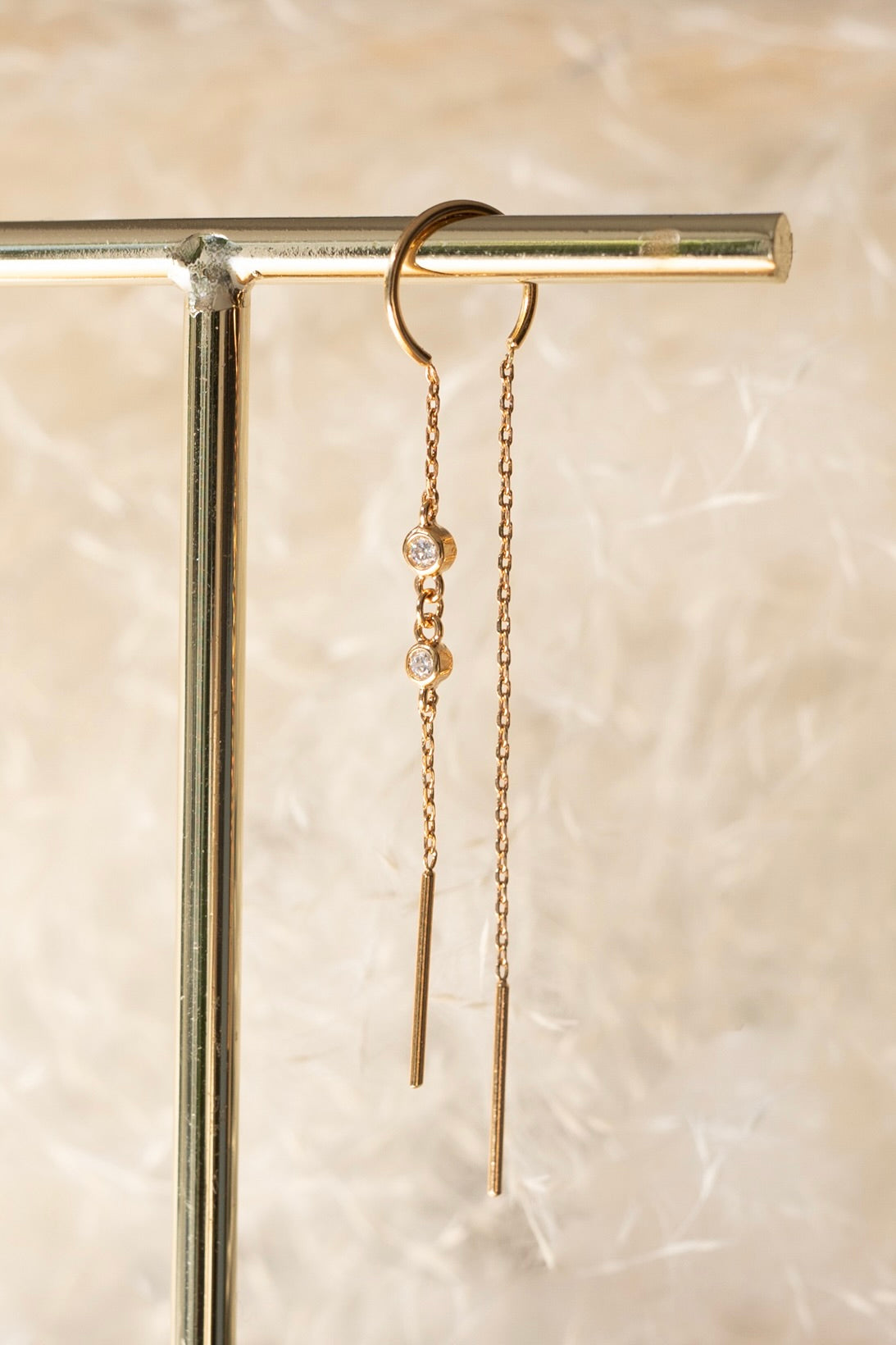 Mono boucle d'oreille Solène or