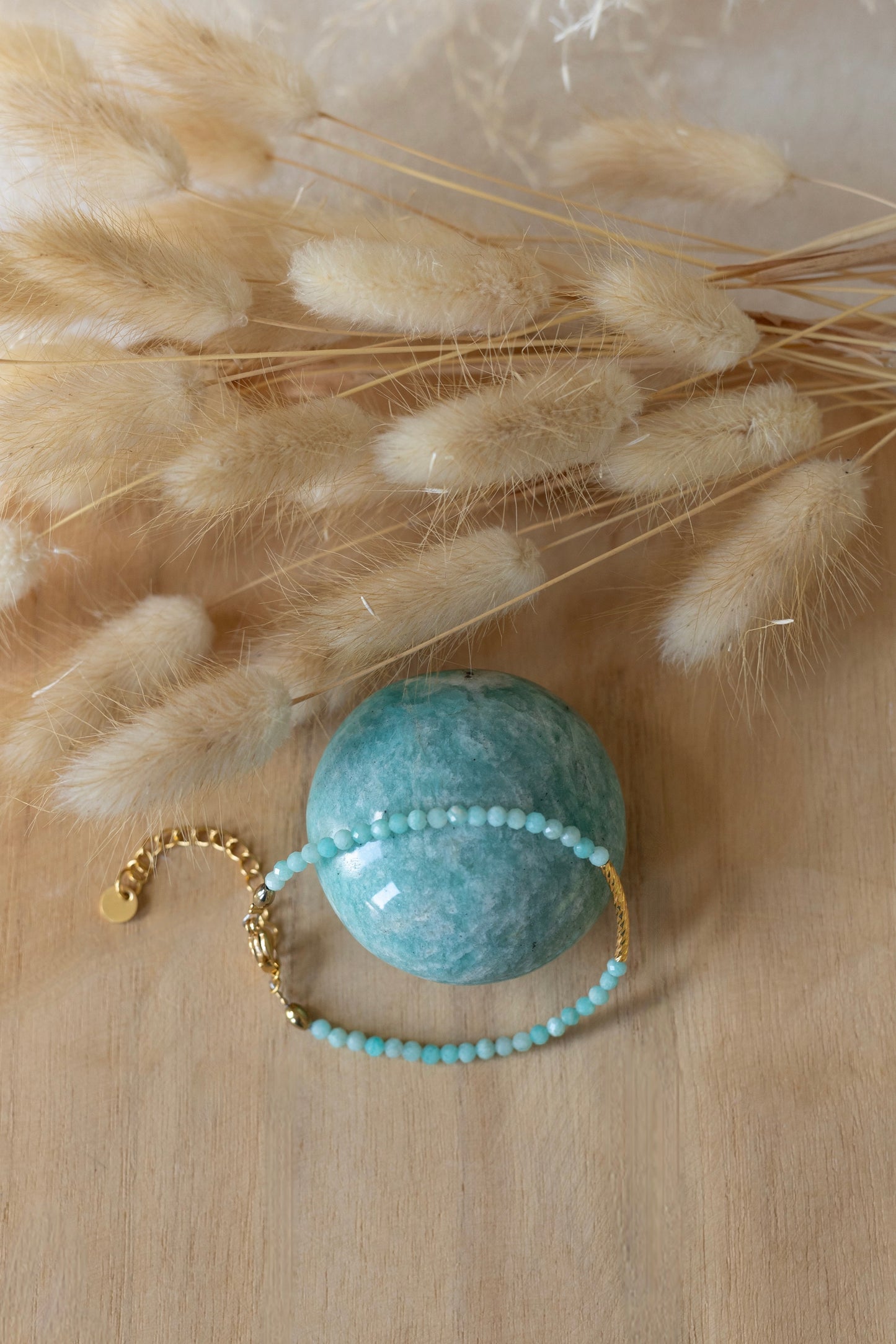 Bracelet Lou pierre Amazonite