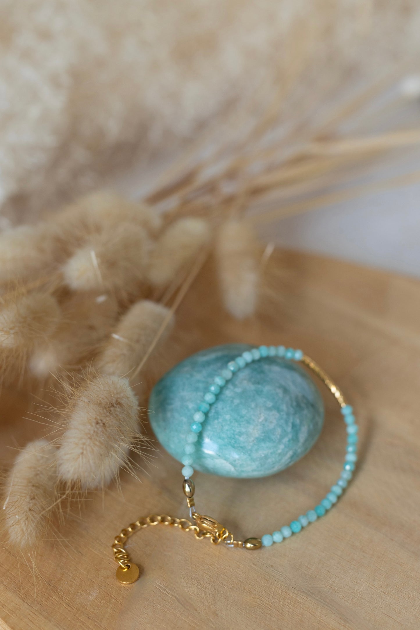 Bracelet Lou pierre Amazonite
