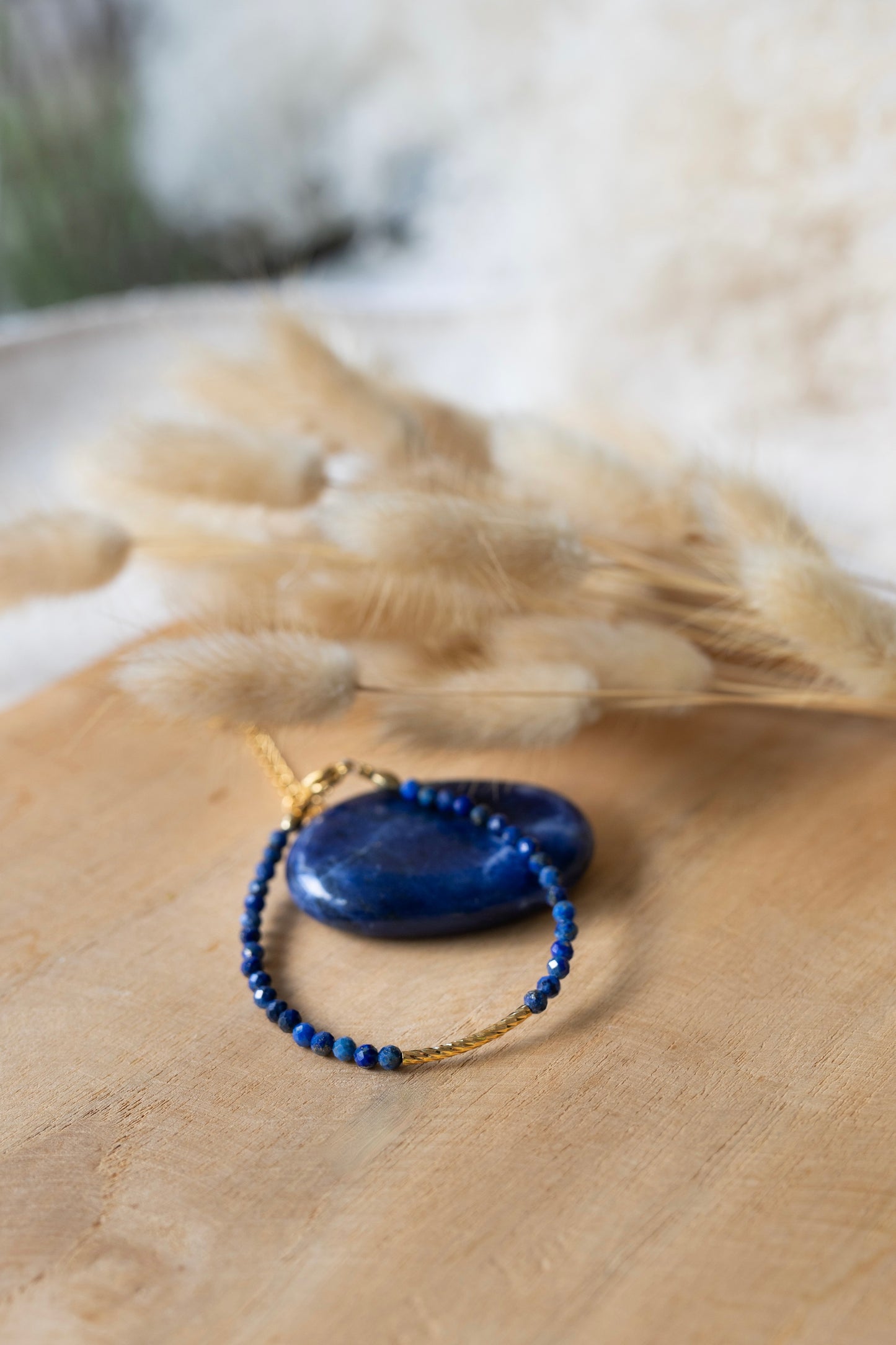 Bracelet Lou pierre de Lapis-Lazuli