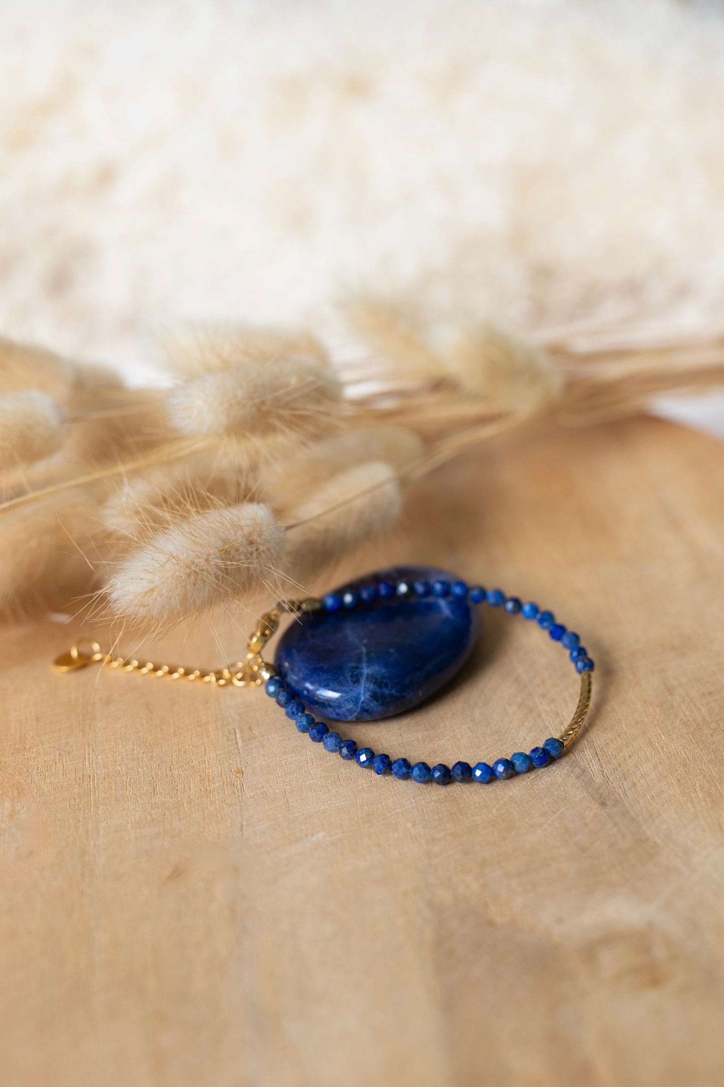 Bracelet Lou pierre de Lapis-Lazuli