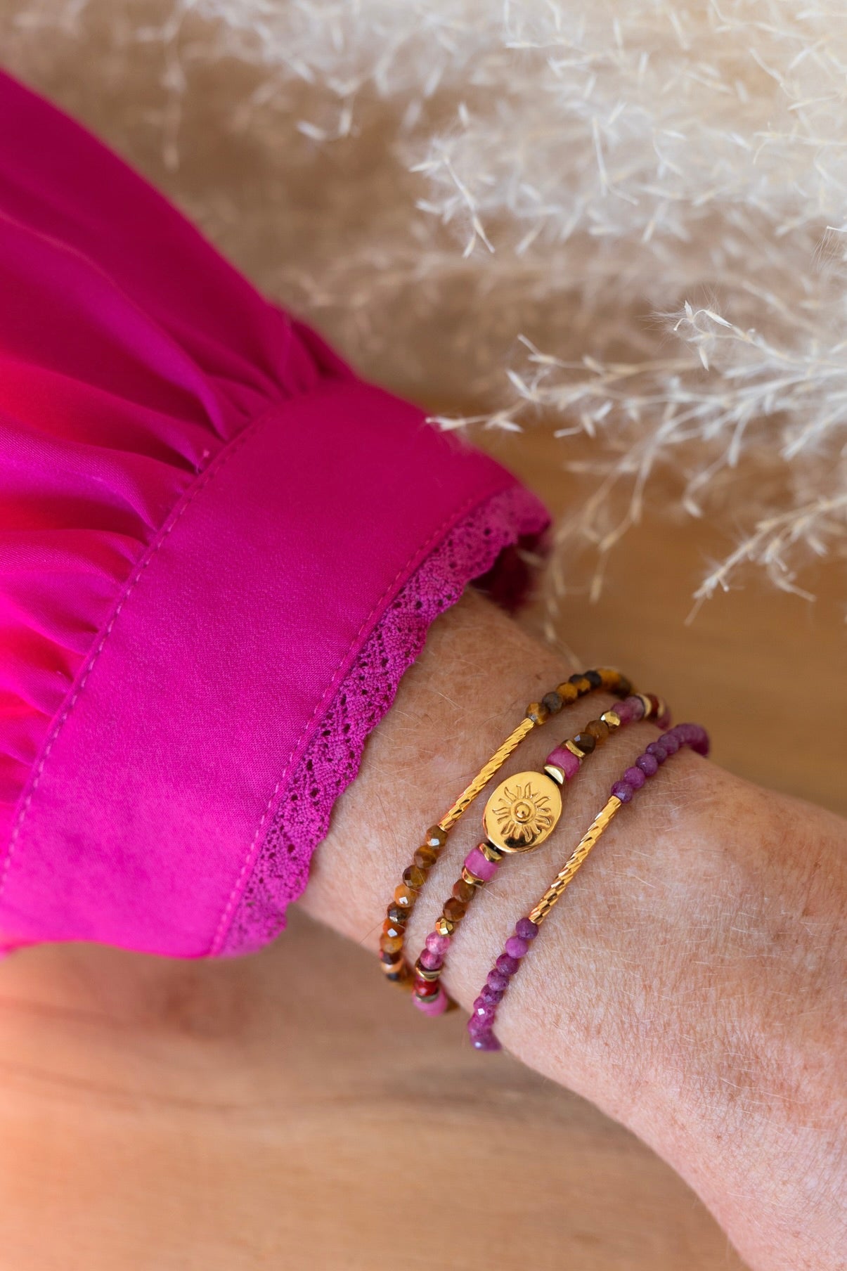 Bracelet Lou pierre oeil du tigre