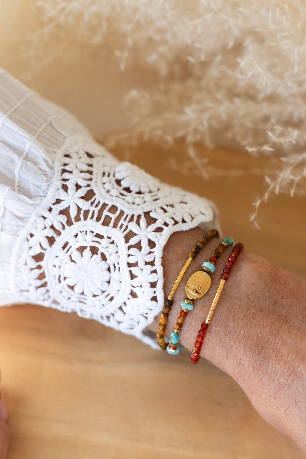 Bracelet Lou pierre oeil du tigre