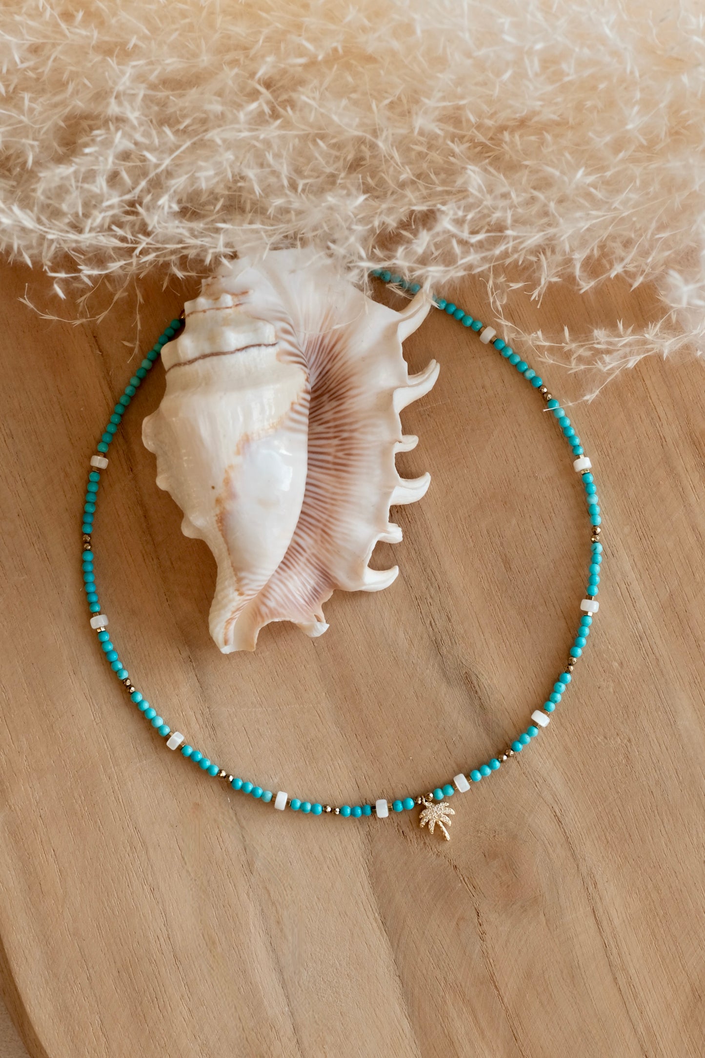 Collier Maori turquoise
