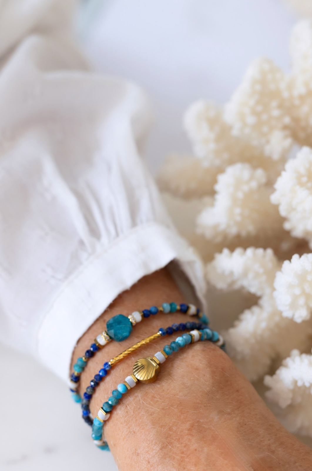 Bracelet Lou pierre de Lapis-Lazuli