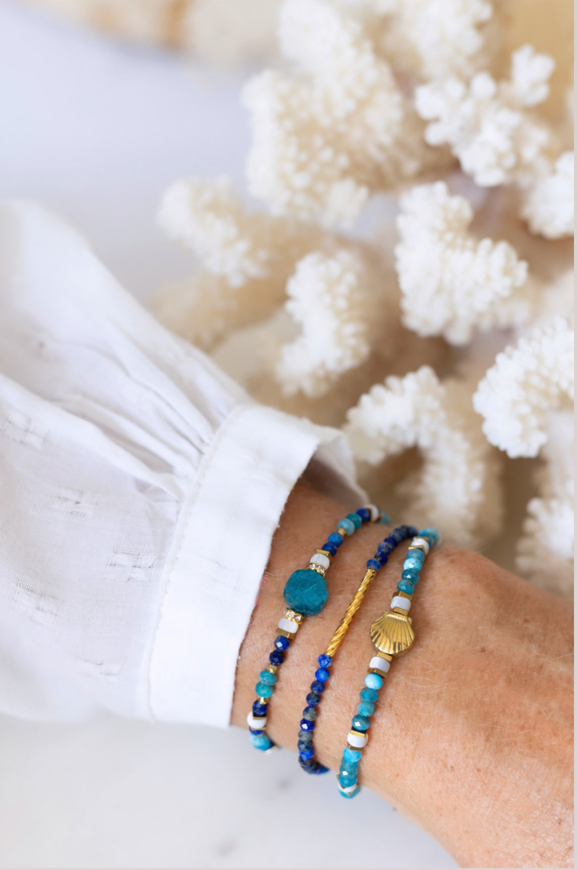 Bracelet Lou pierre de Lapis-Lazuli