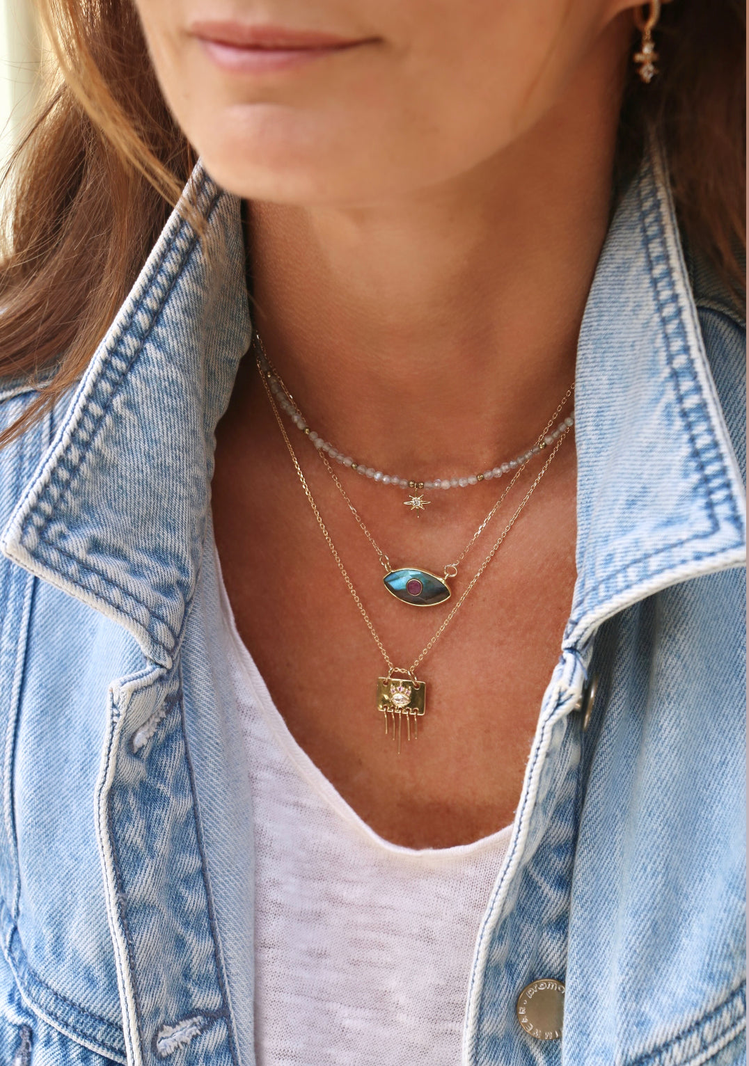 Collier San Labradorite