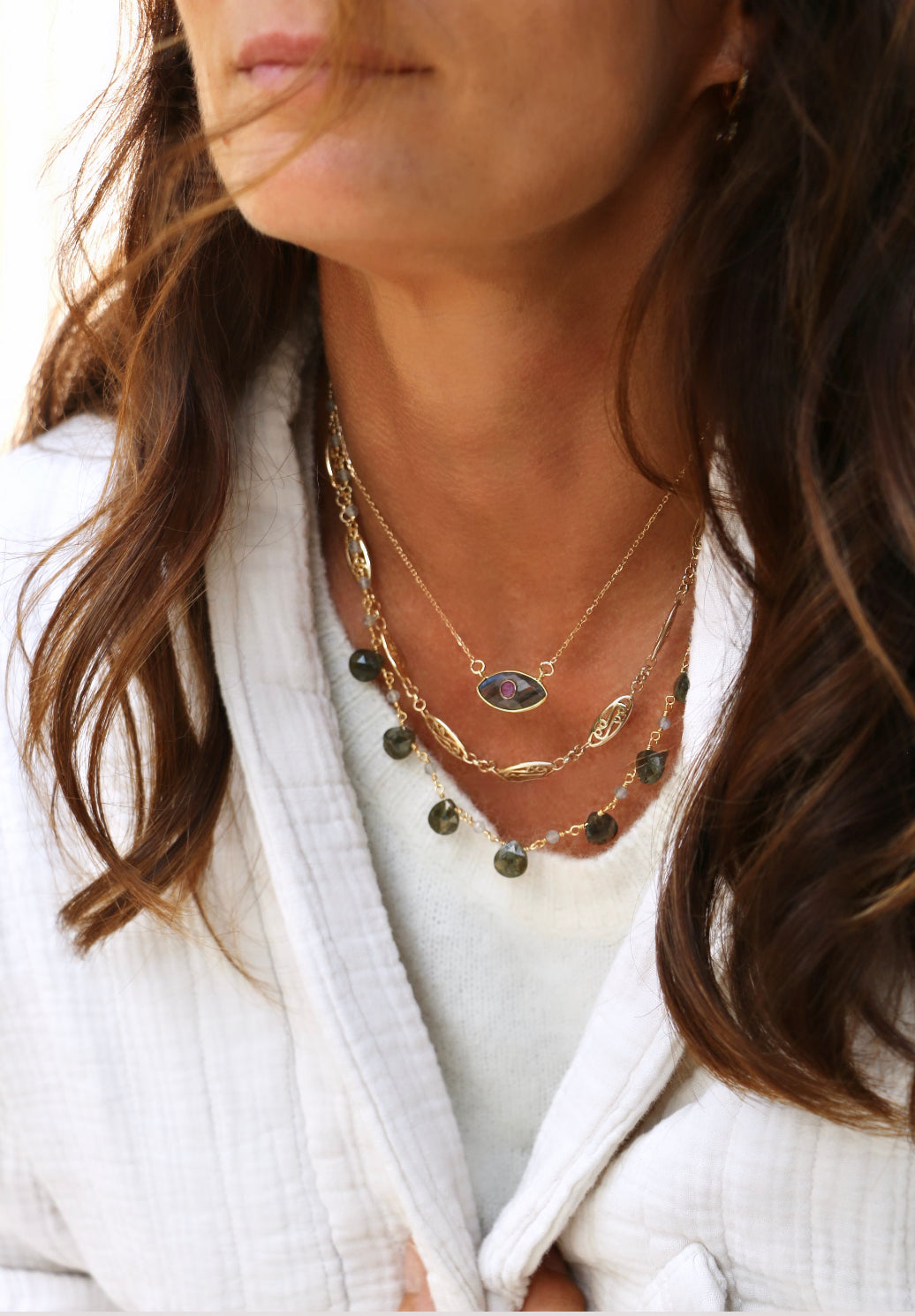 Collier San Labradorite