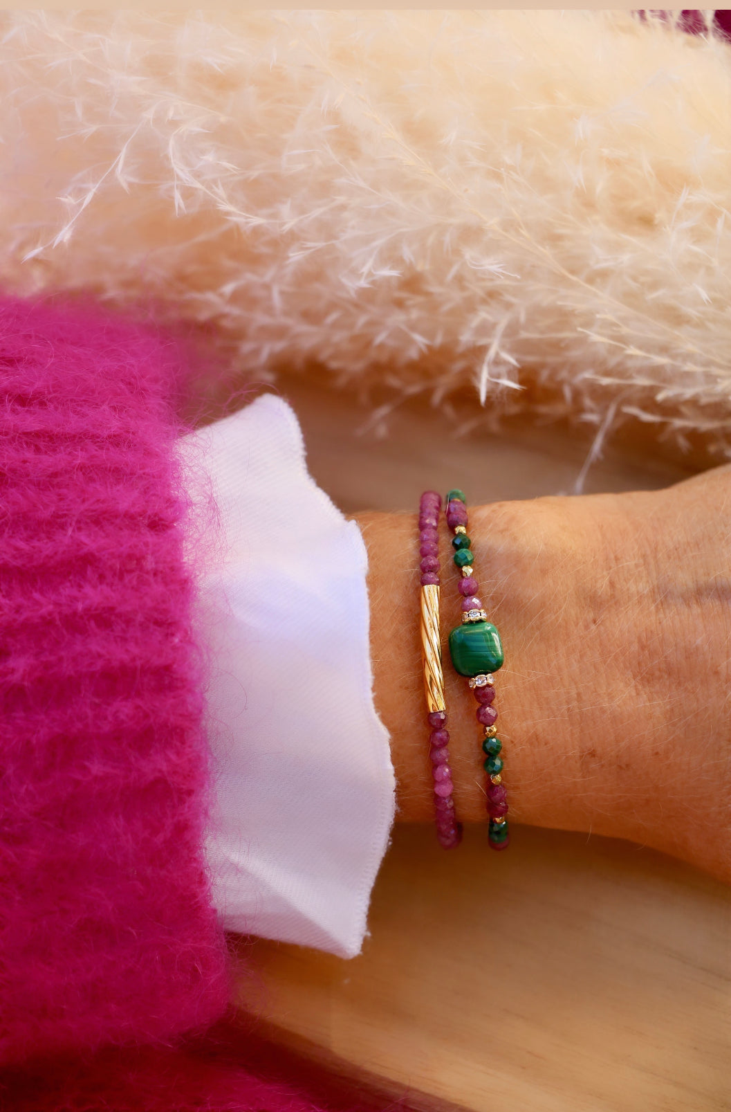 Bracelet Lou Rubis