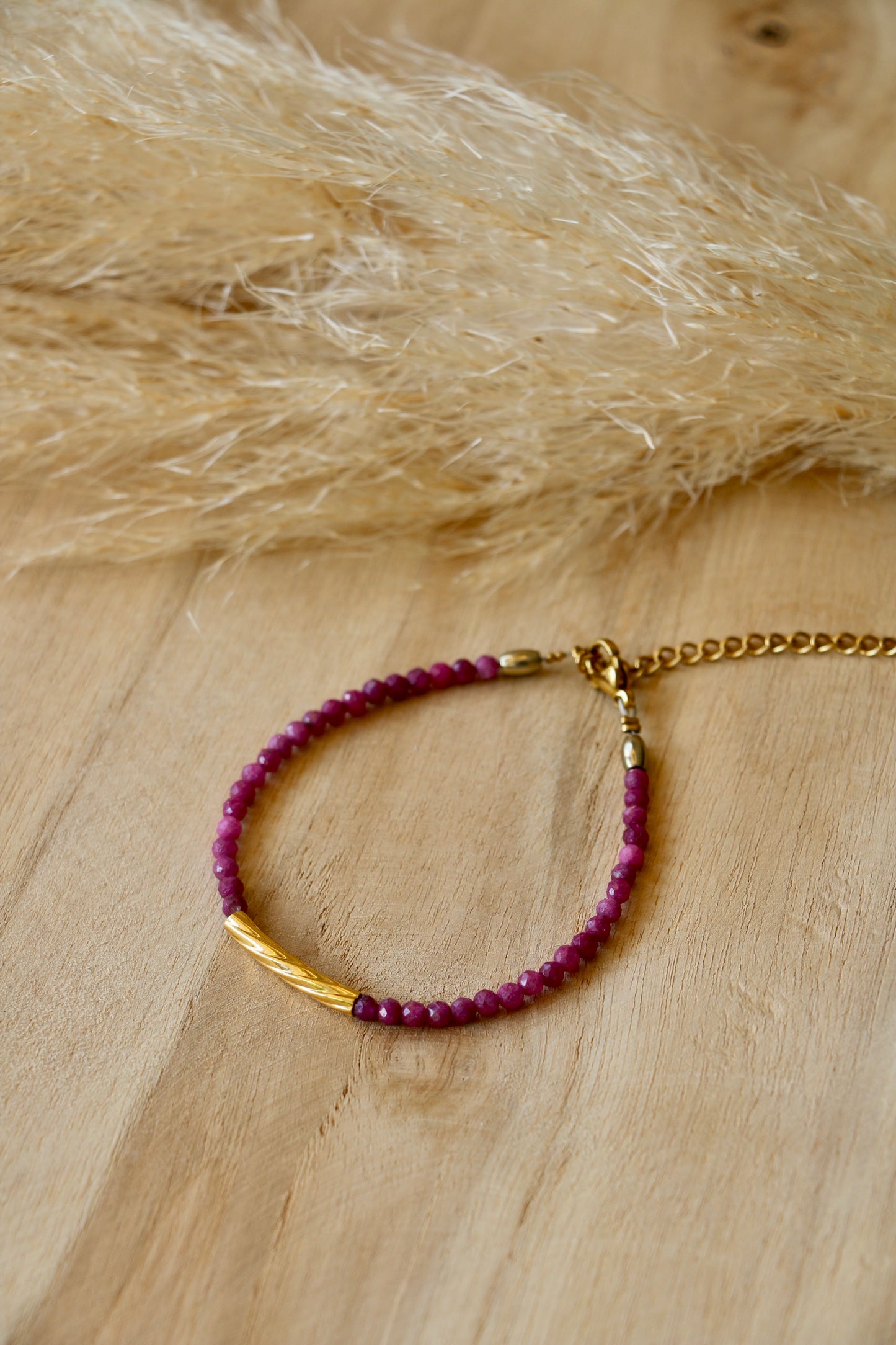 Bracelet Lou Rubis