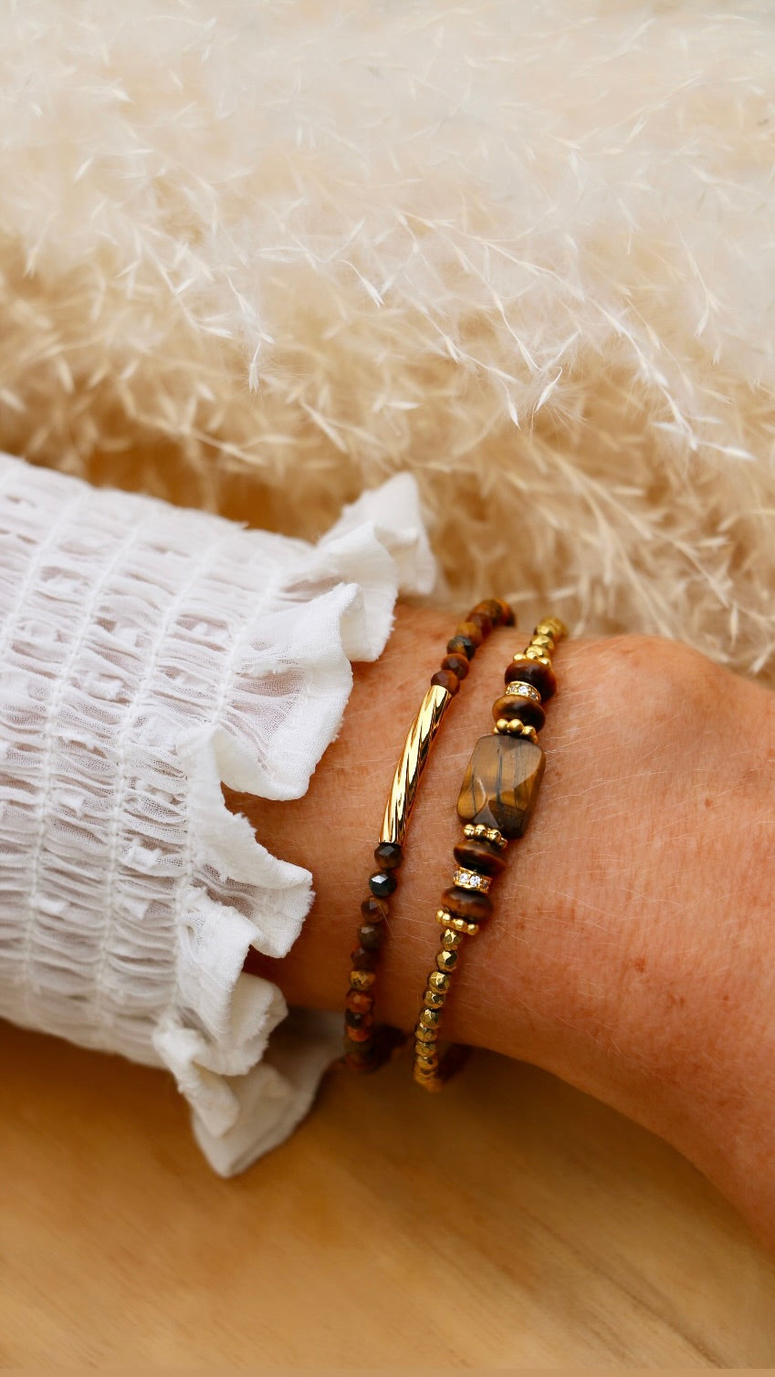 Bracelet pierre oeil du tigre