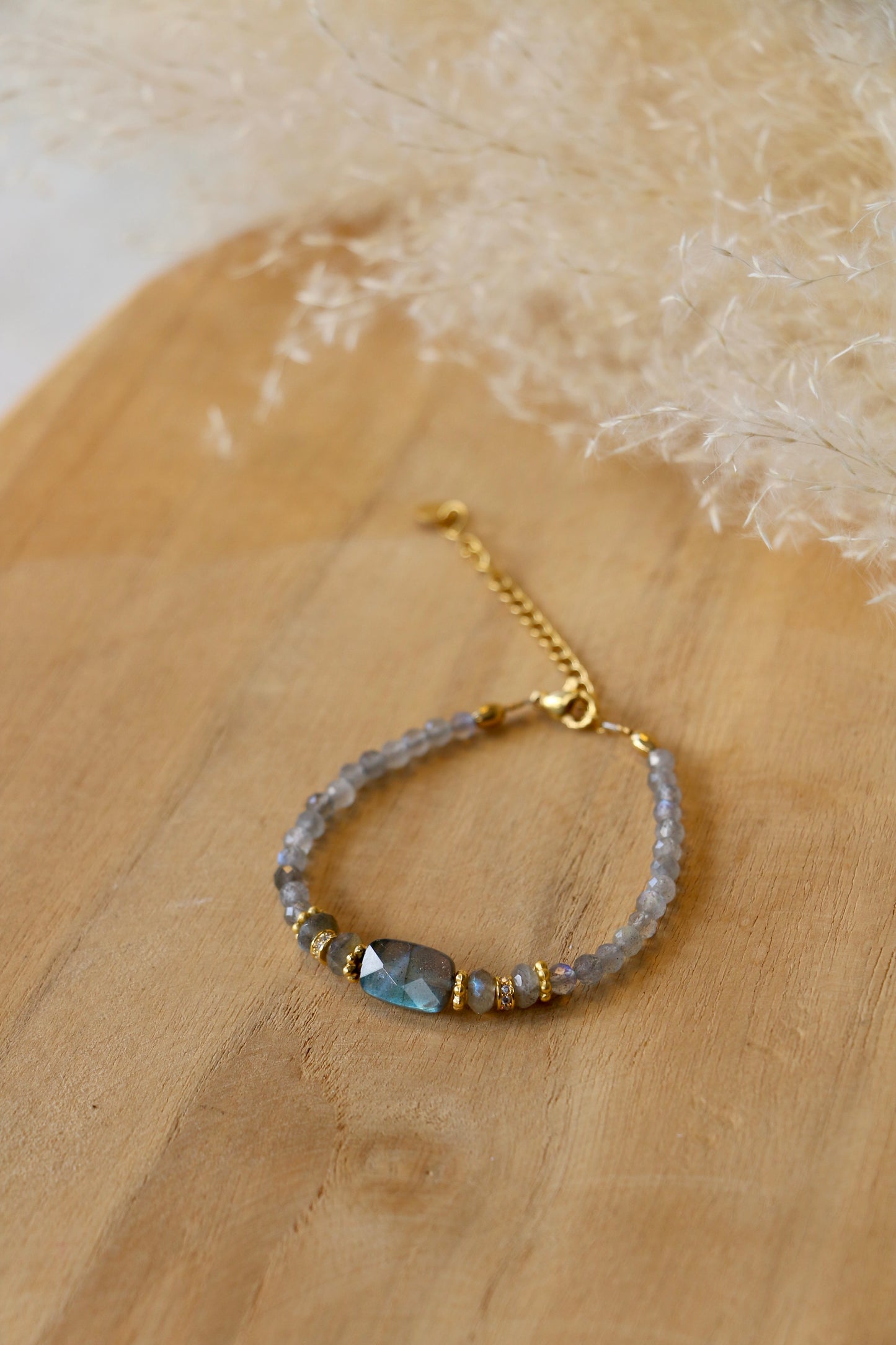 Bracelet Nell en pierre de Labradorite