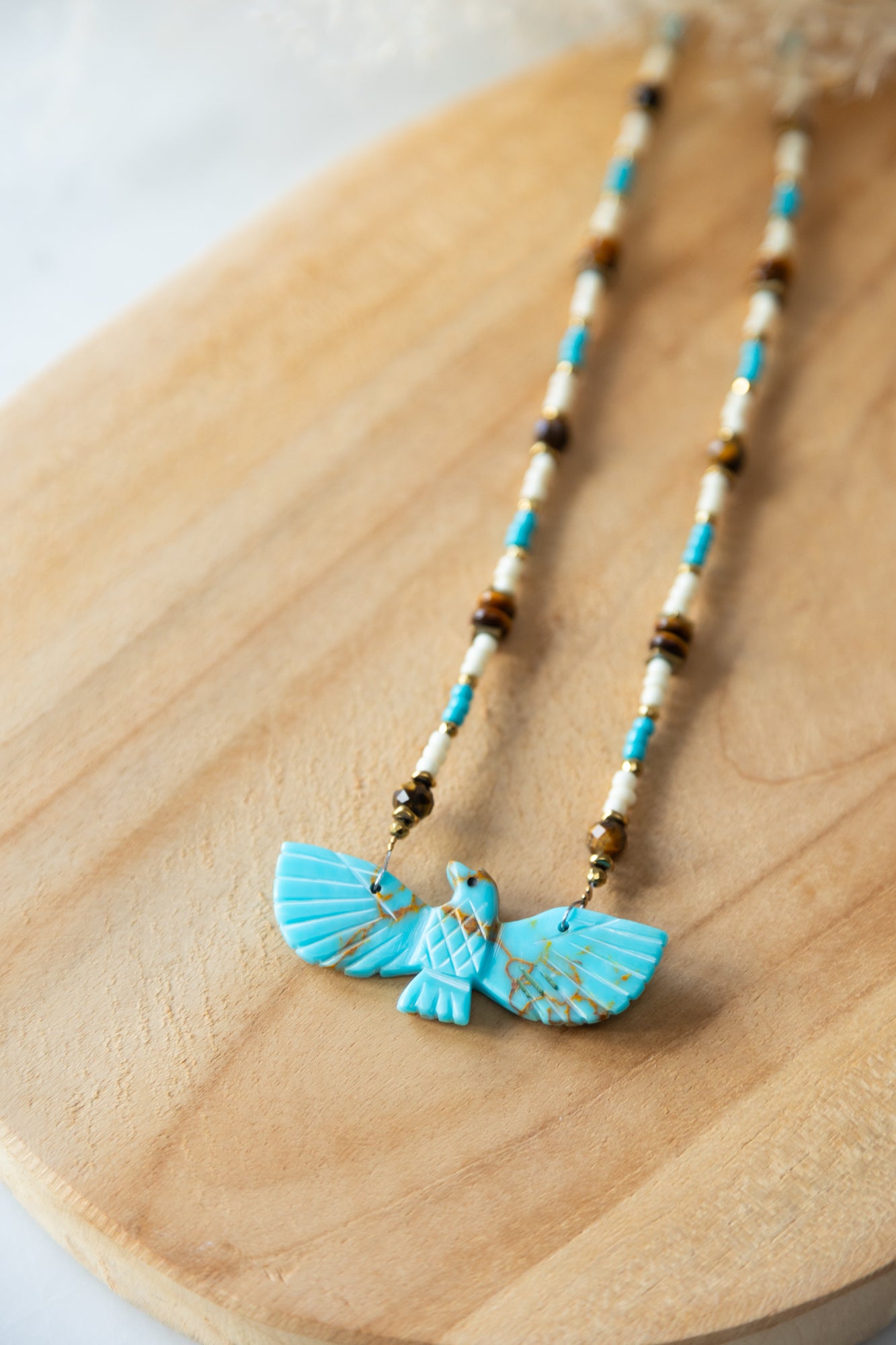 Collier Birdy Turquoise