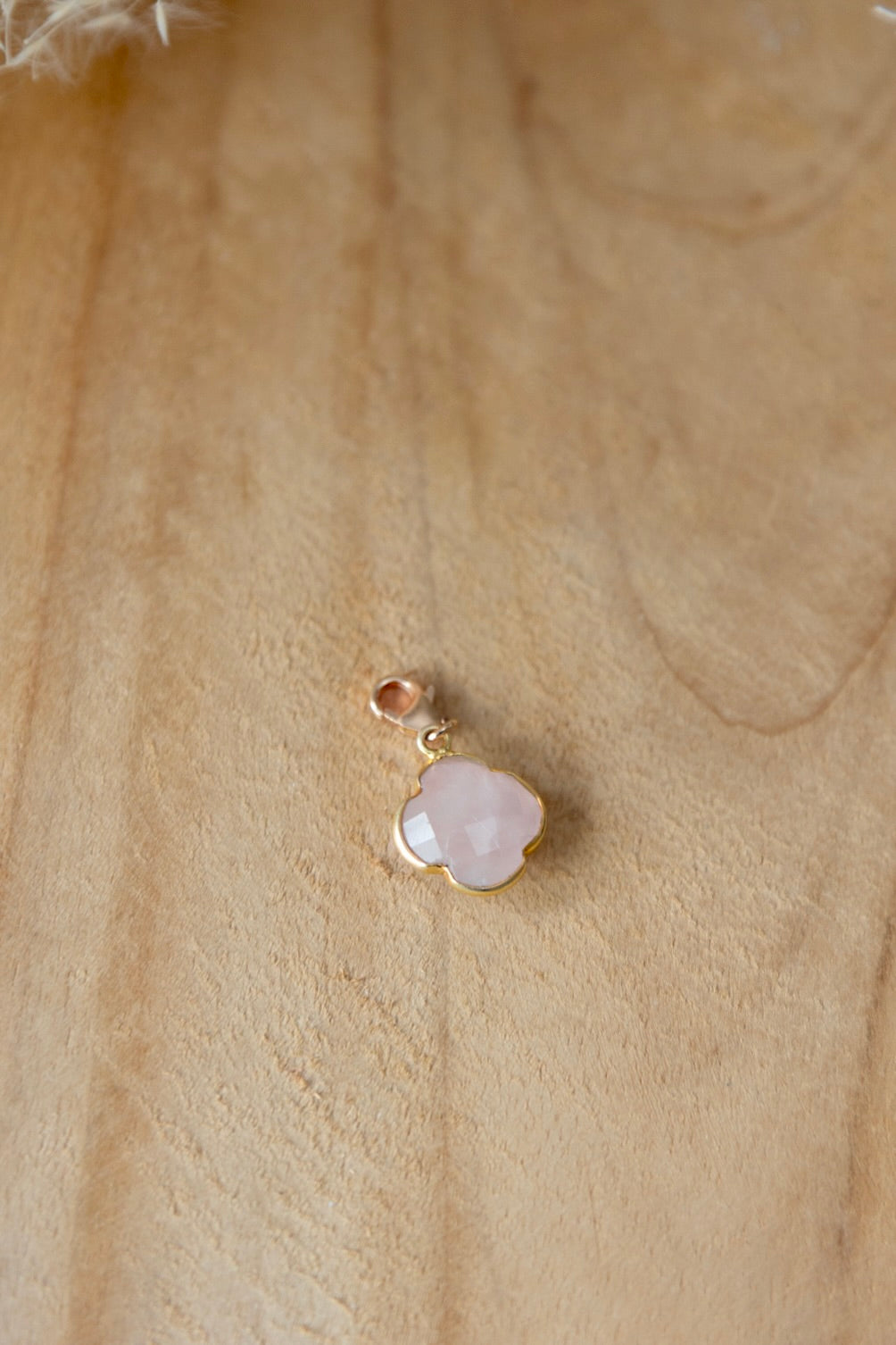 Pendentif Chance Quartz Rose