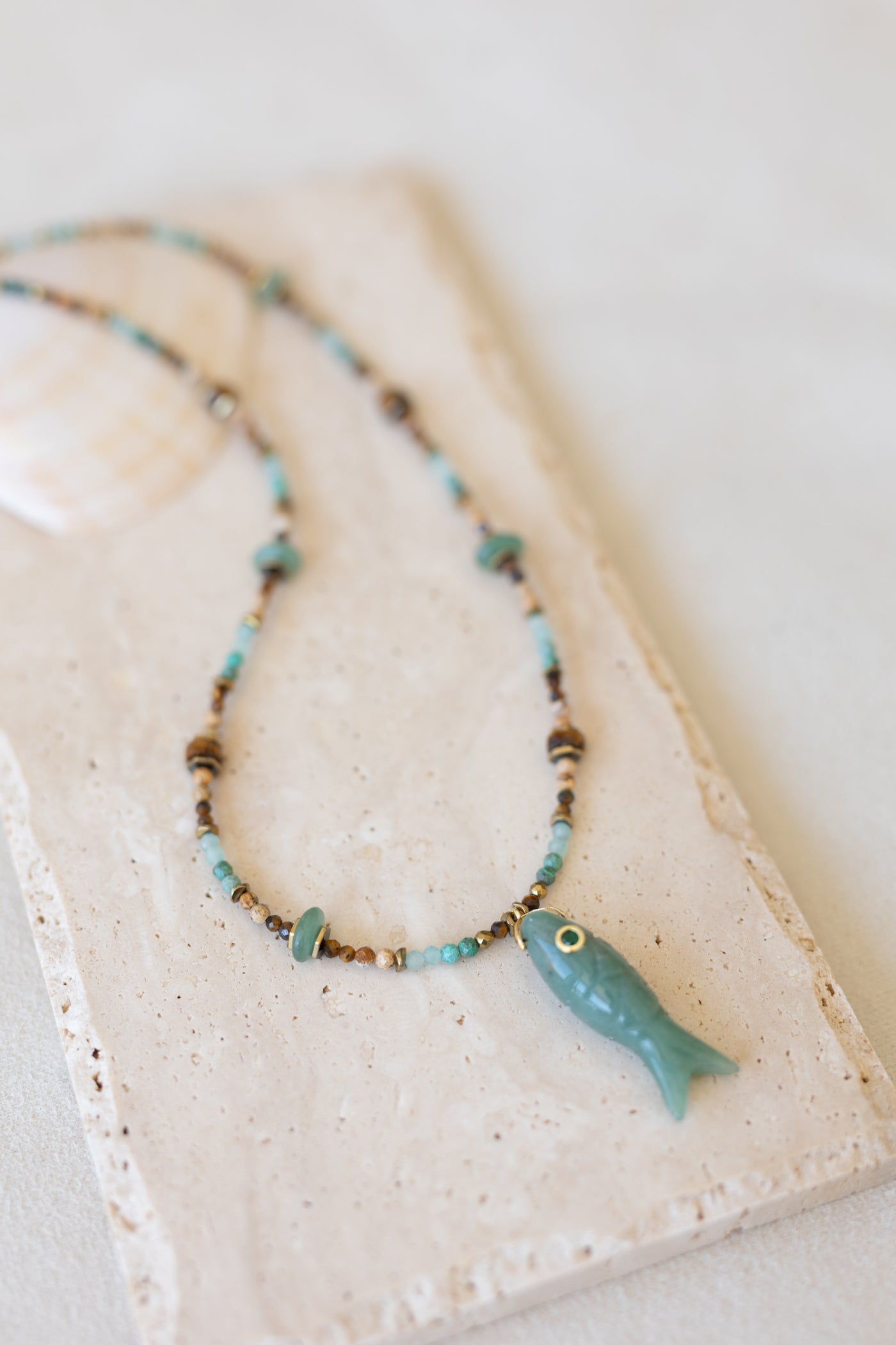 Collier Aria amazonite
