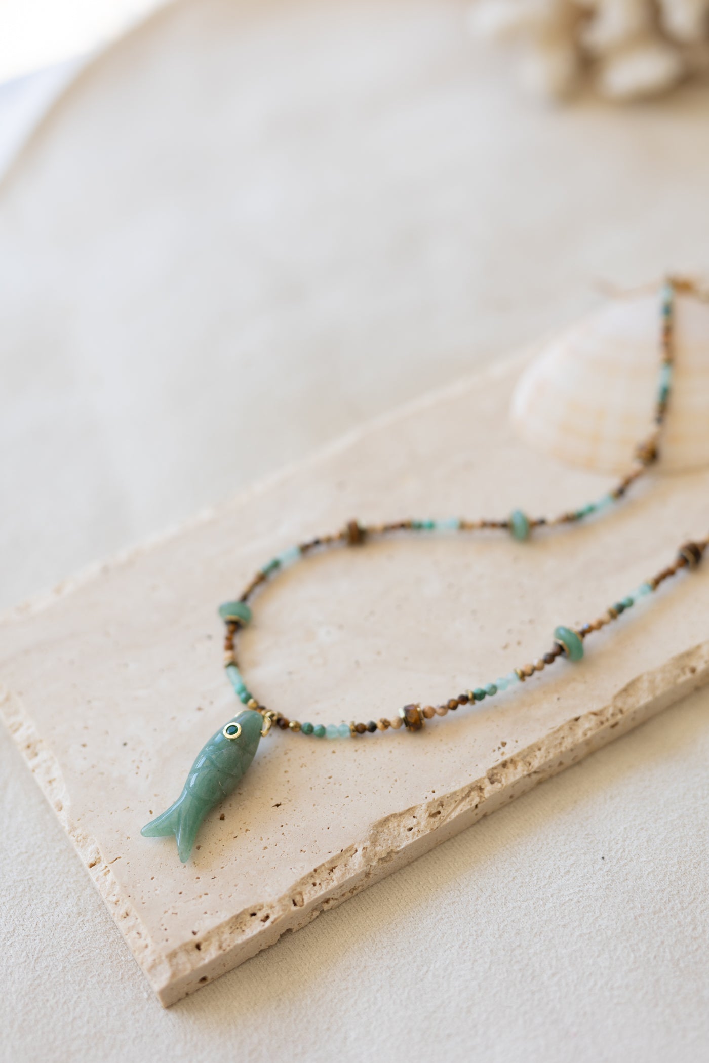 Collier Aria amazonite
