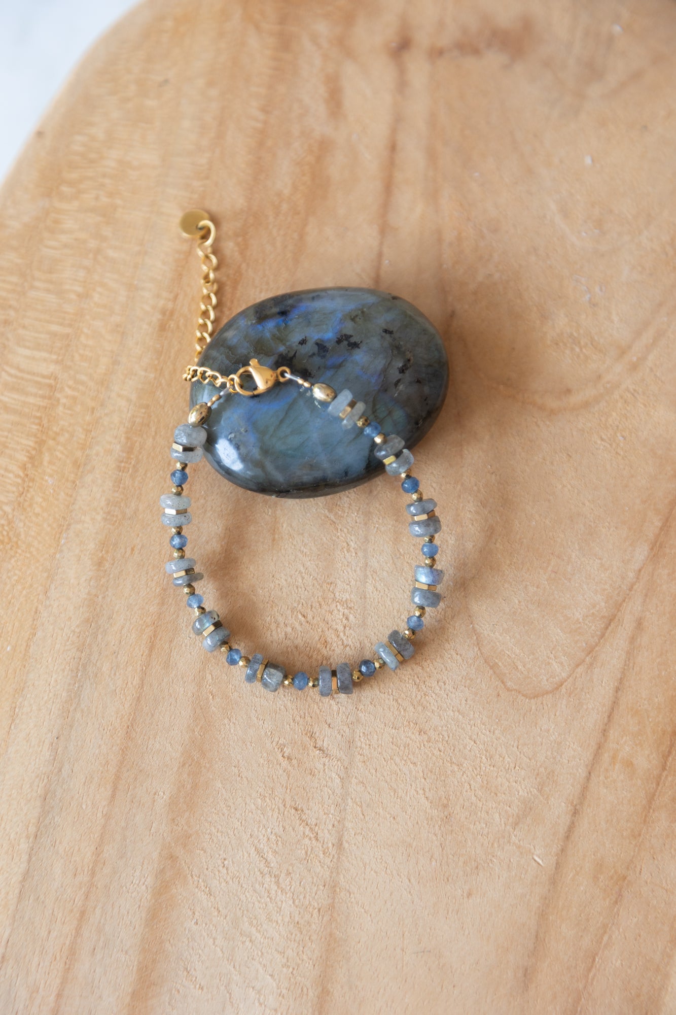 Bracelet Juliane en pierre de Labradorite