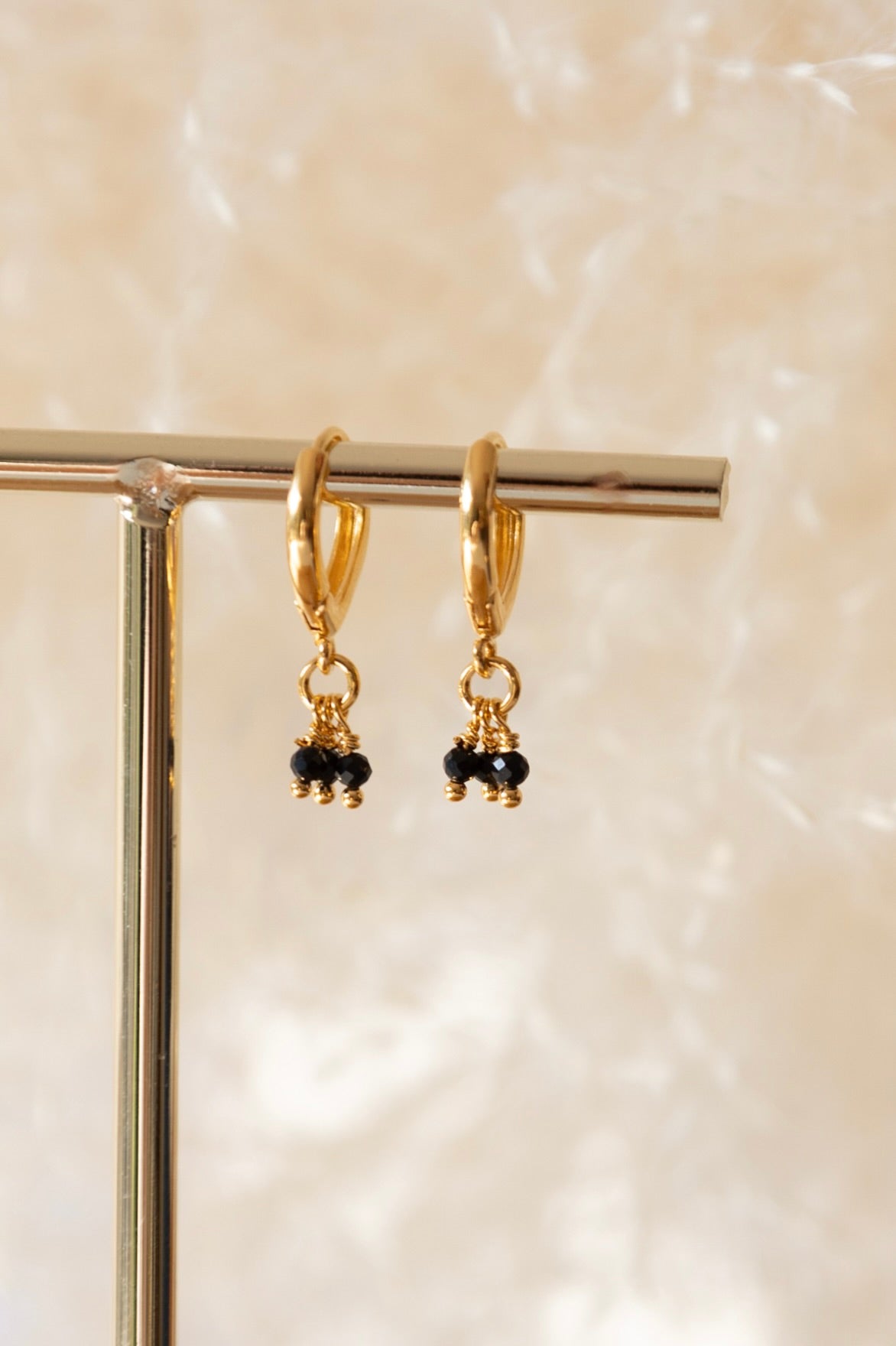 Boucles d'oreilles Joy pierre d'Onyx