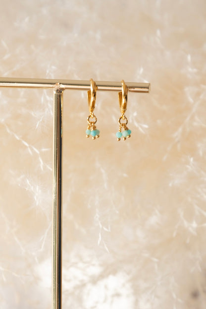 Boucles d'oreilles Joy Amazonite