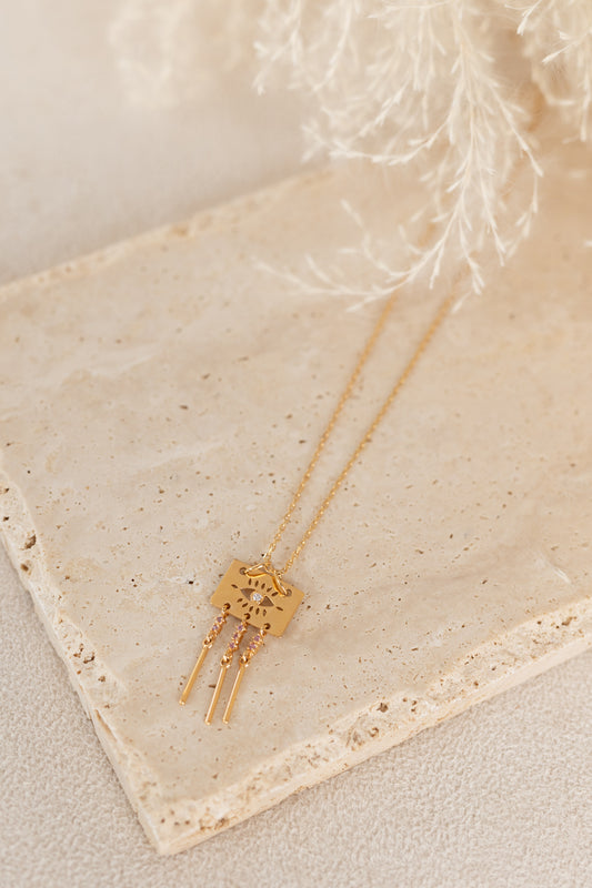 Collier chaîne Giulia or 14K, 3 microns