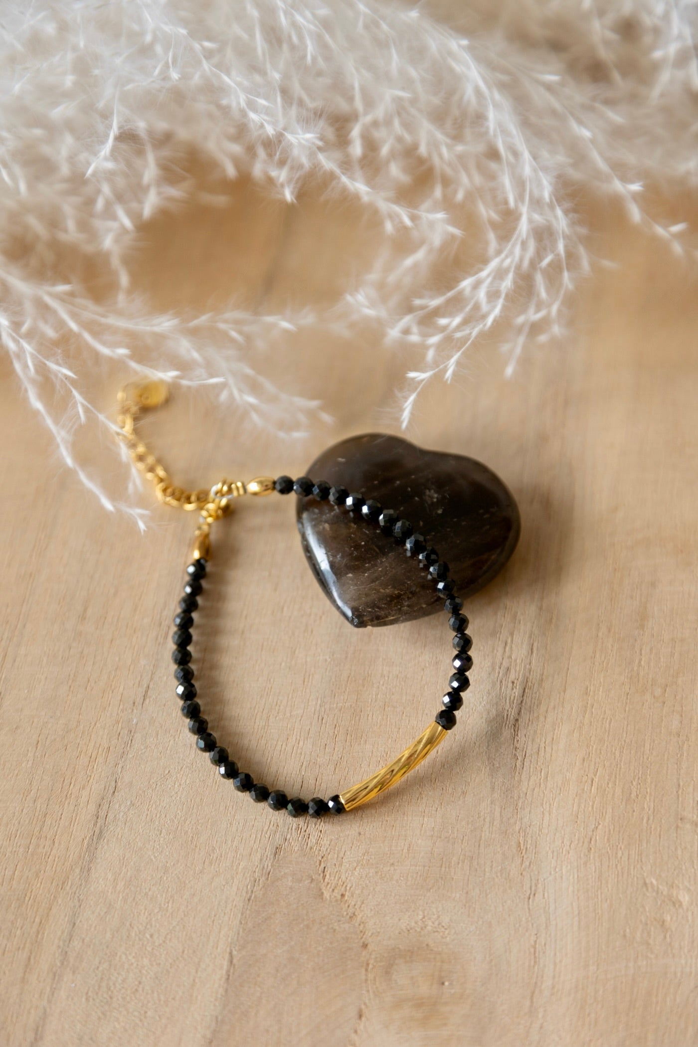 Bracelet Lou pierre d'Onyx noir 