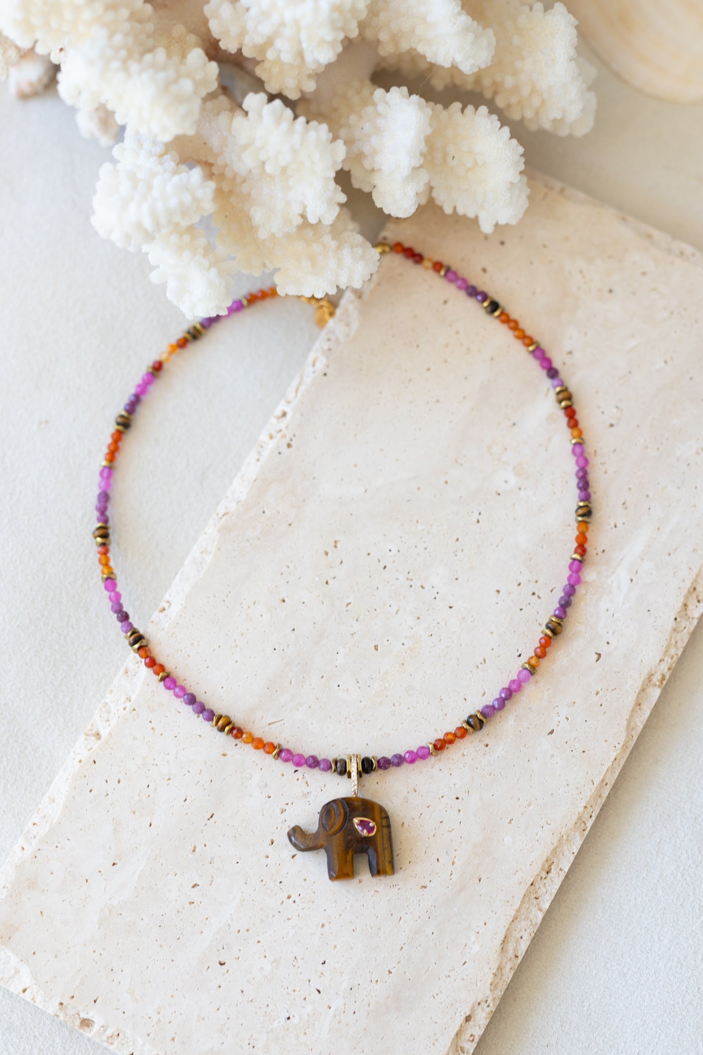Collier Nala oeil du Tigre