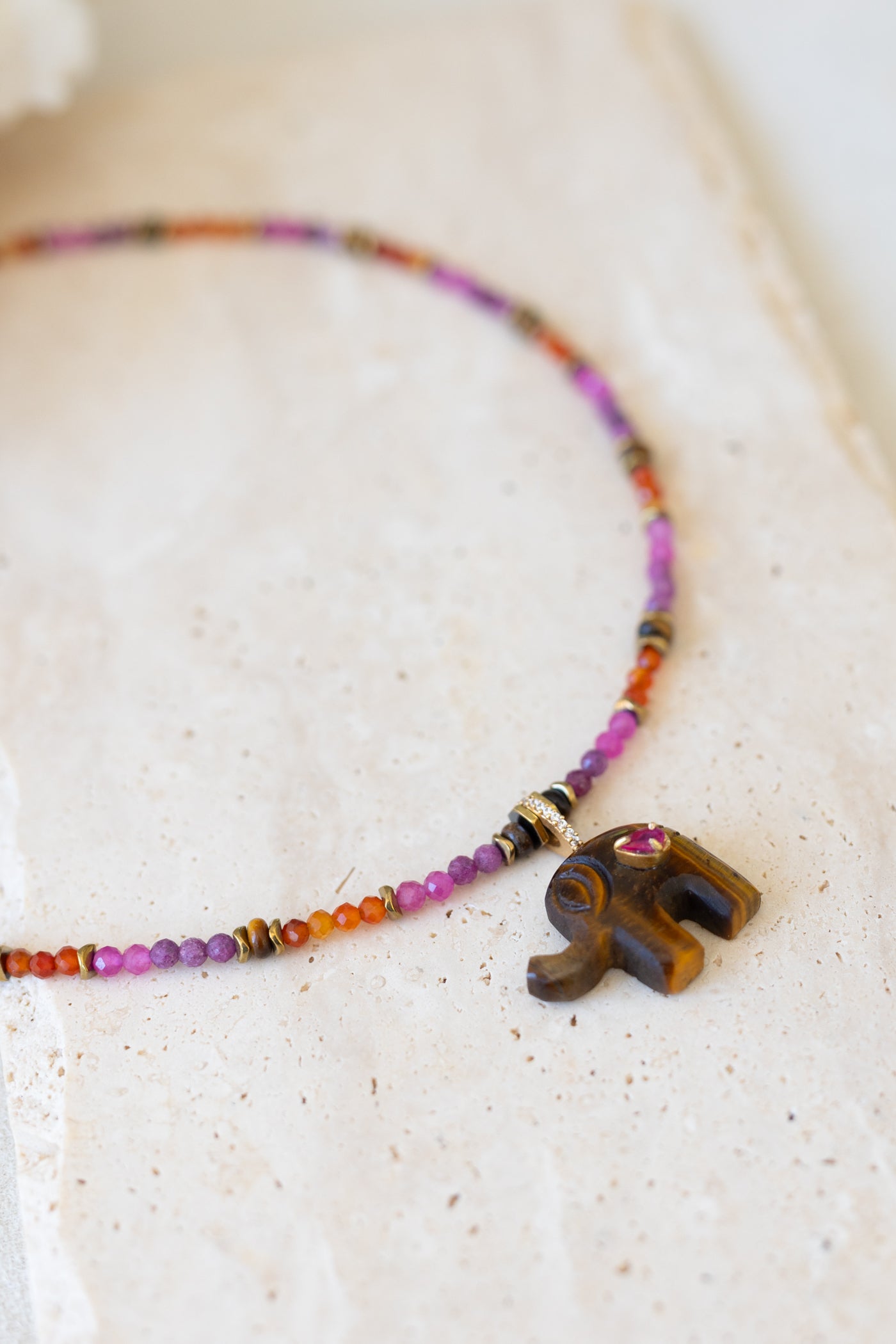 Collier Nala oeil du Tigre