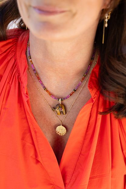 Collier Nala oeil du Tigre