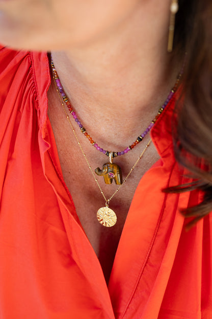 Collier Nala oeil du Tigre