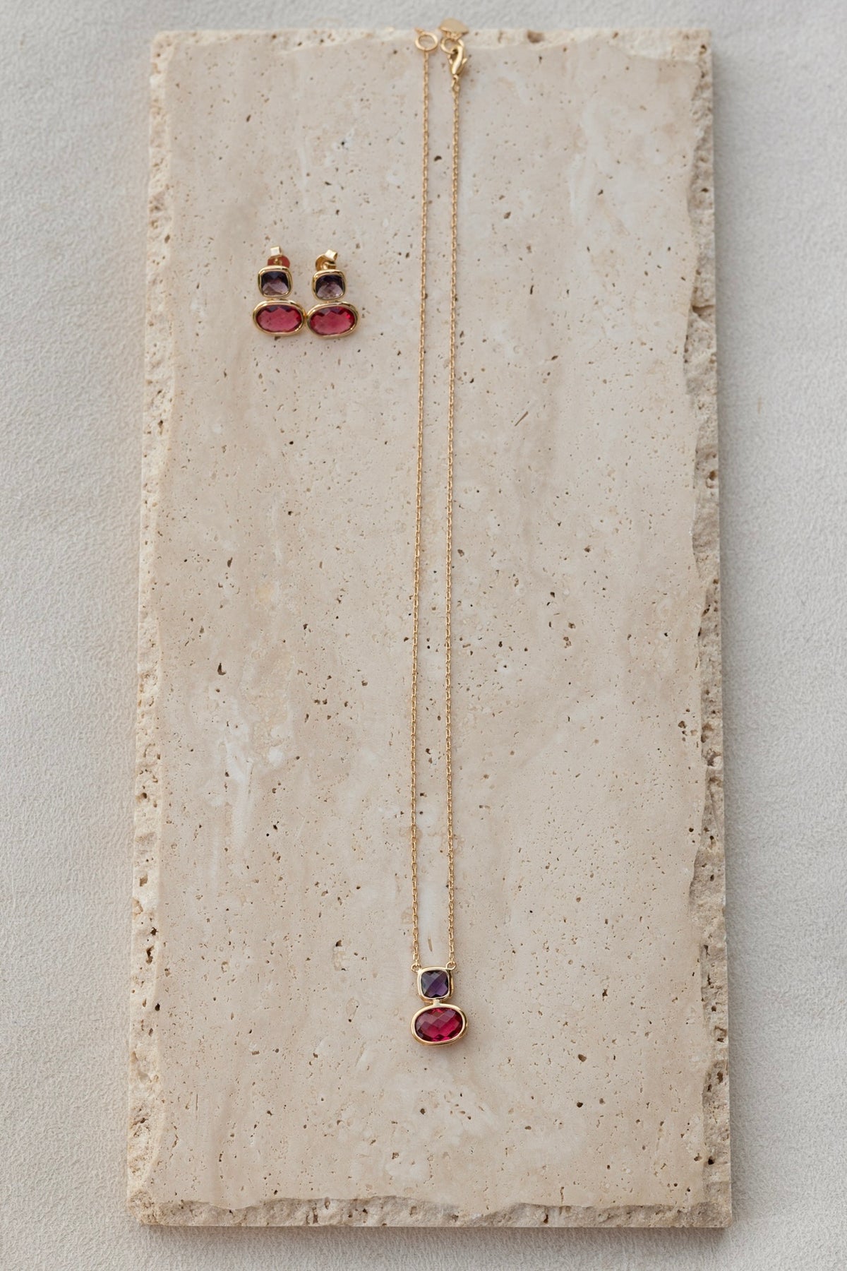 Collier Nora Genat améthyste