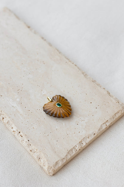 Pendentif Love oeil du tigre