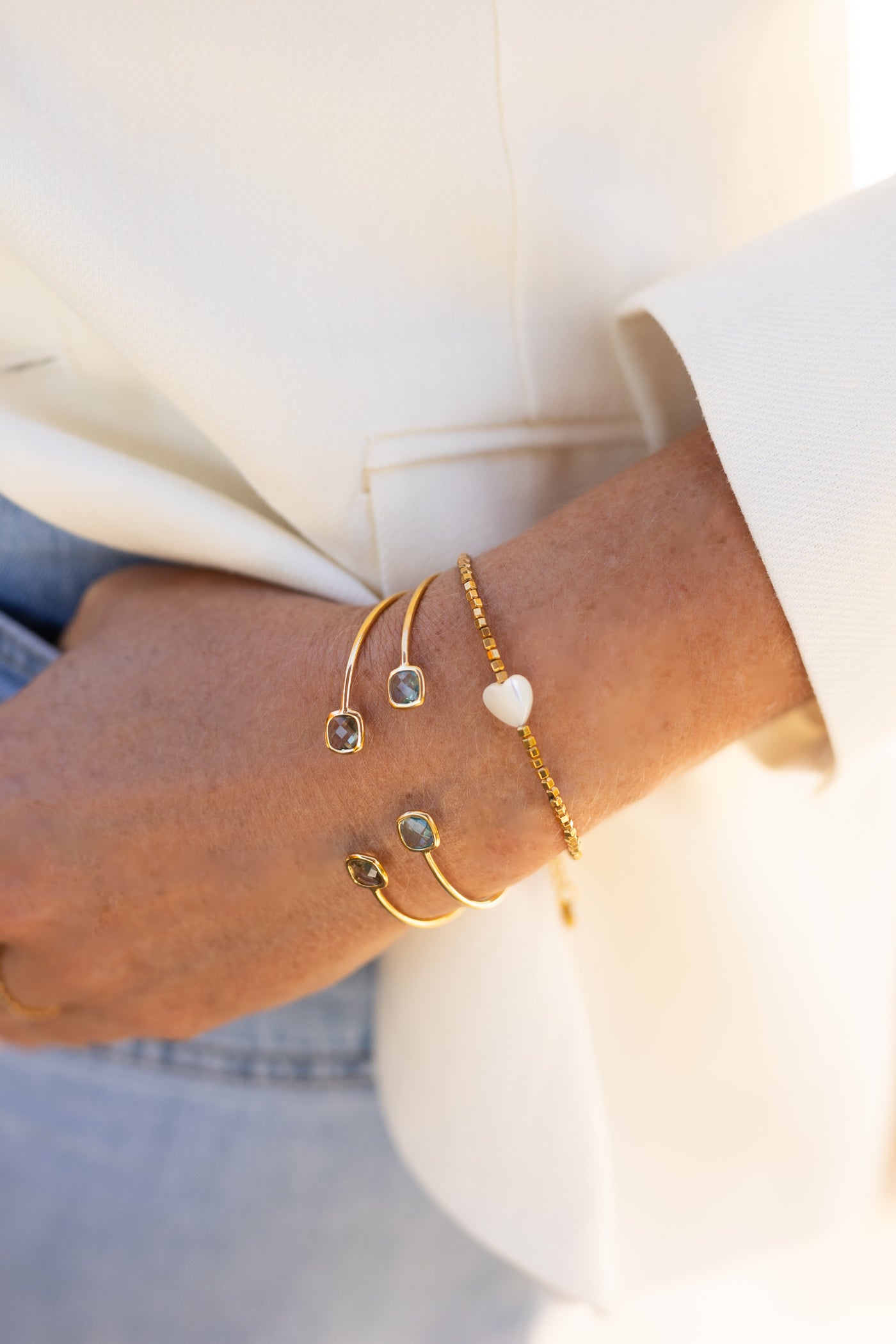 Bracelet Amore nacre