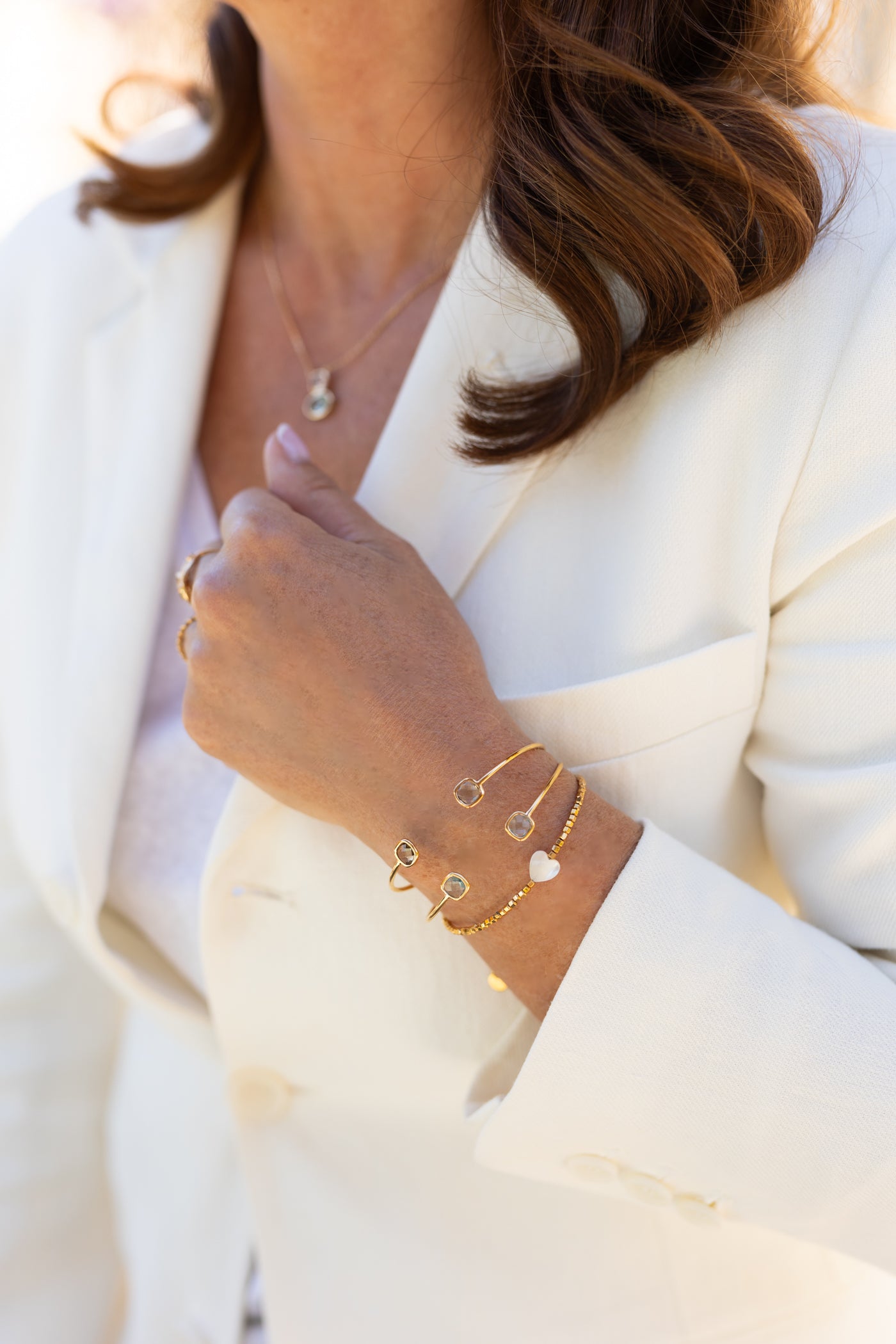 Bracelet Amore nacre