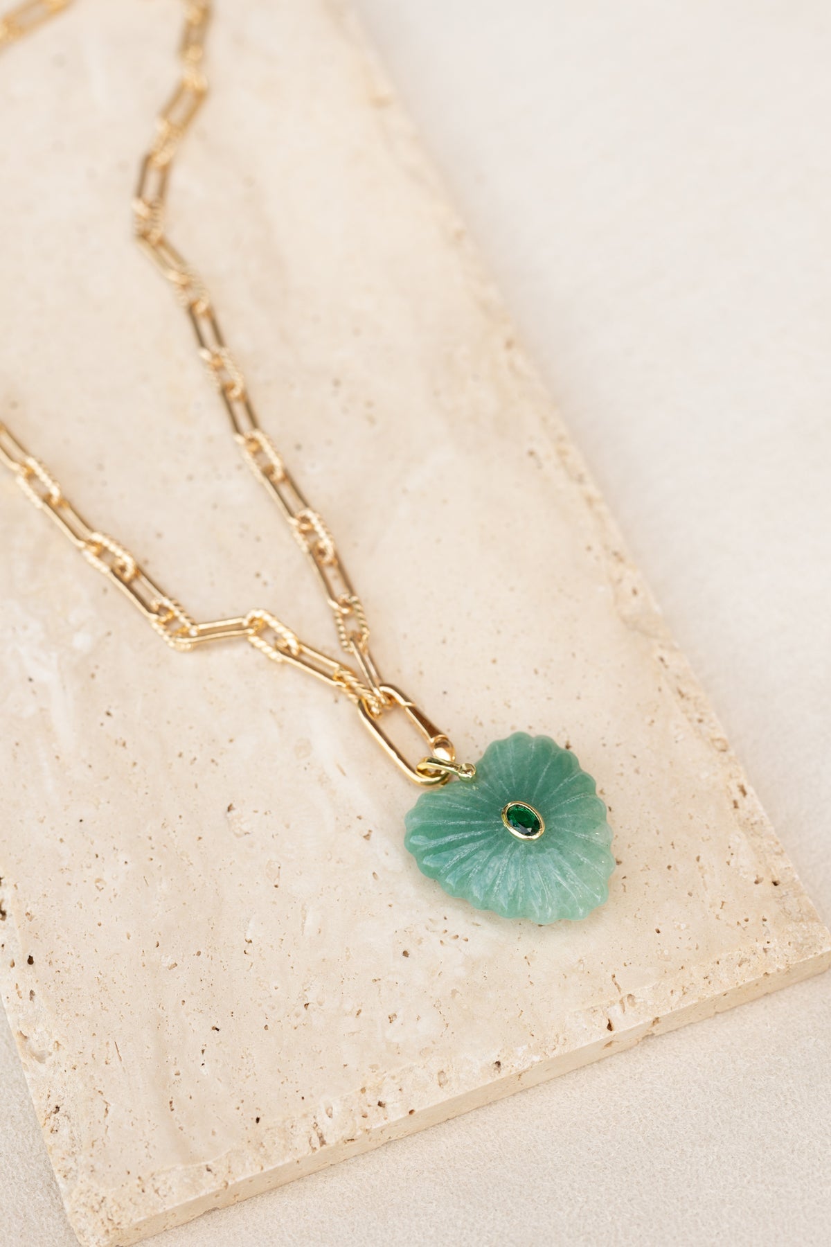 Pendentif Love Aventurine
