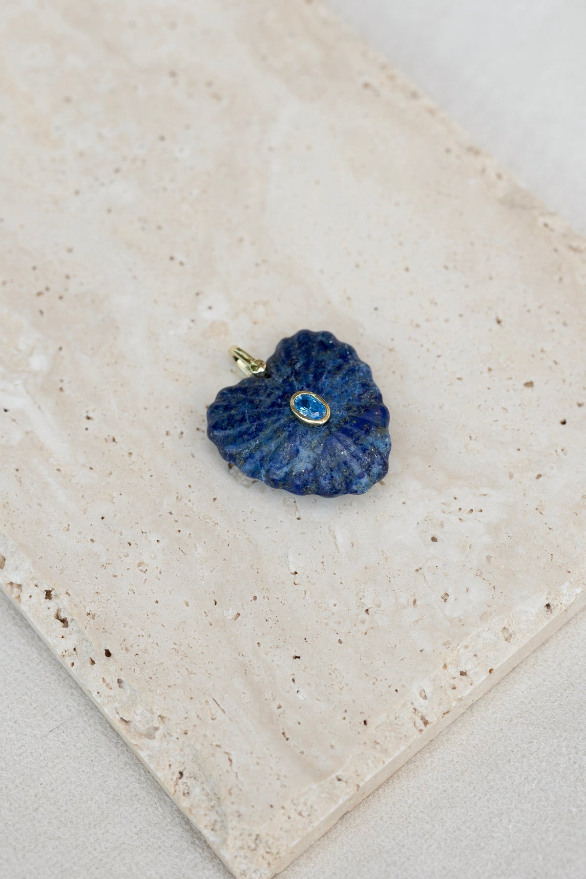 Pendentif Love lapis-lazuli