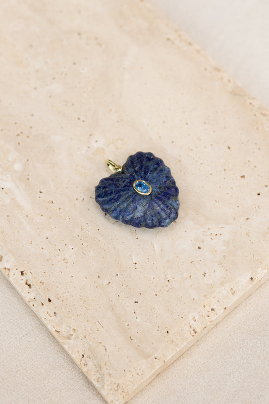 Pendentif Love lapis-lazuli