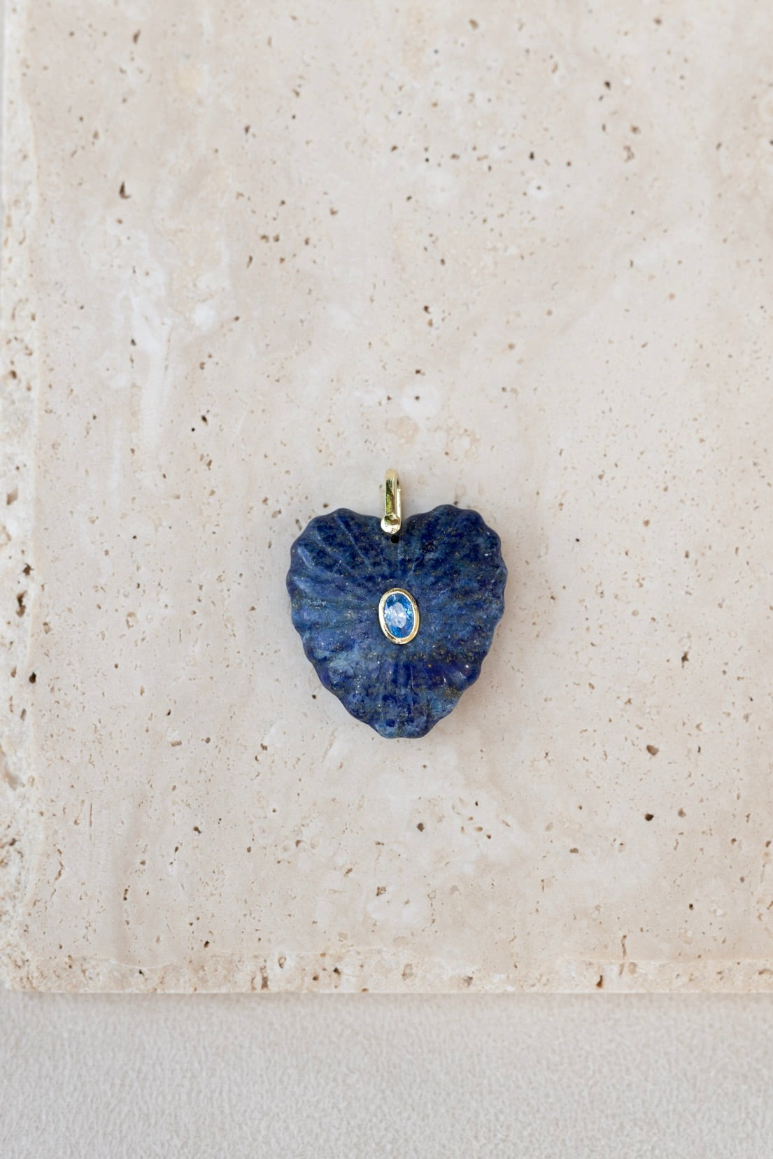 Pendentif Love lapis-lazuli