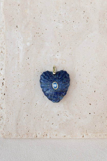 Pendentif Love lapis-lazuli