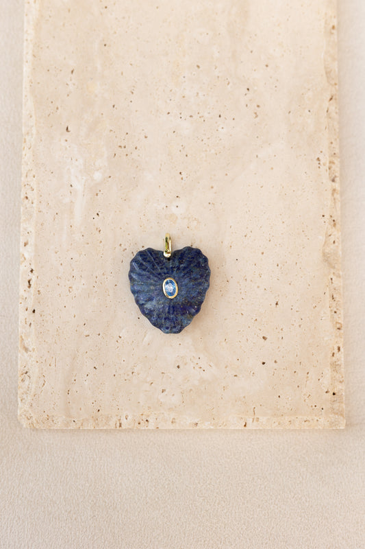 Pendentif Love lapis-lazuli