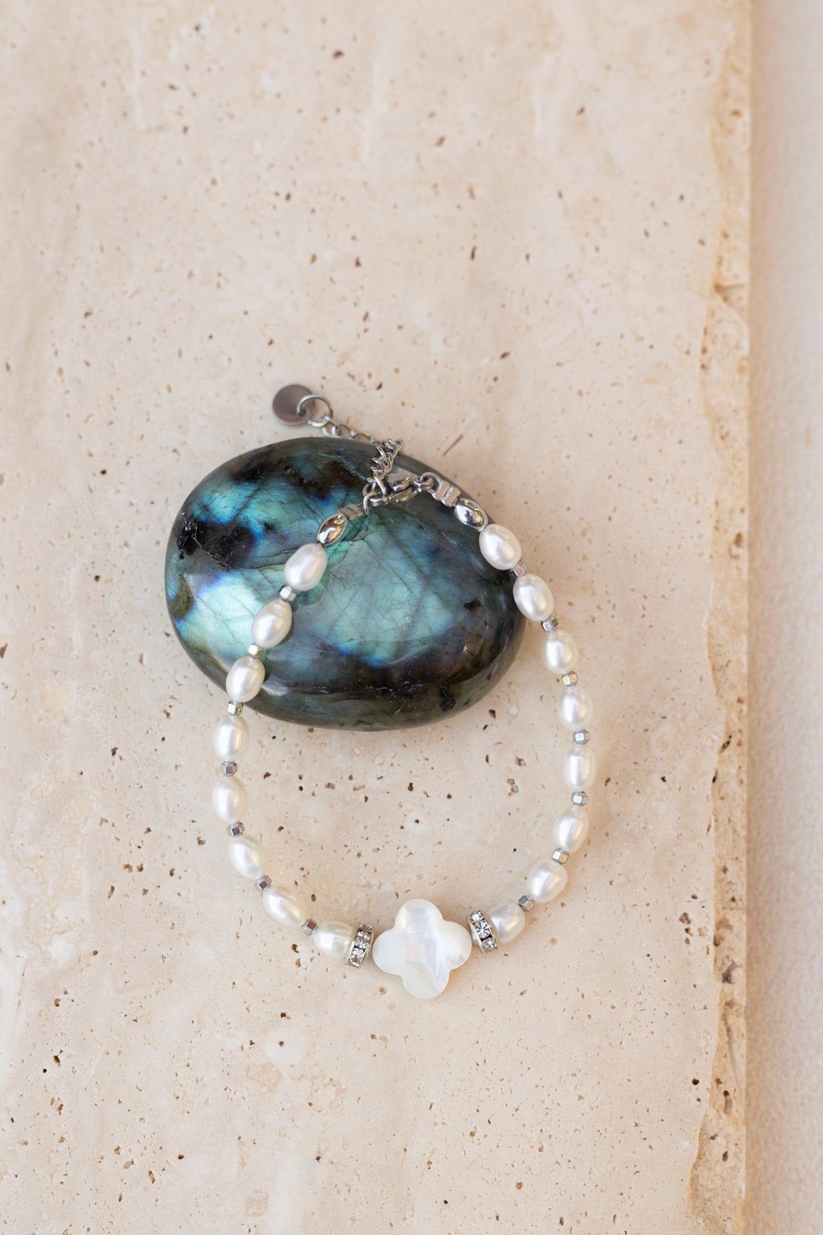 Bracelet Trèfle argent