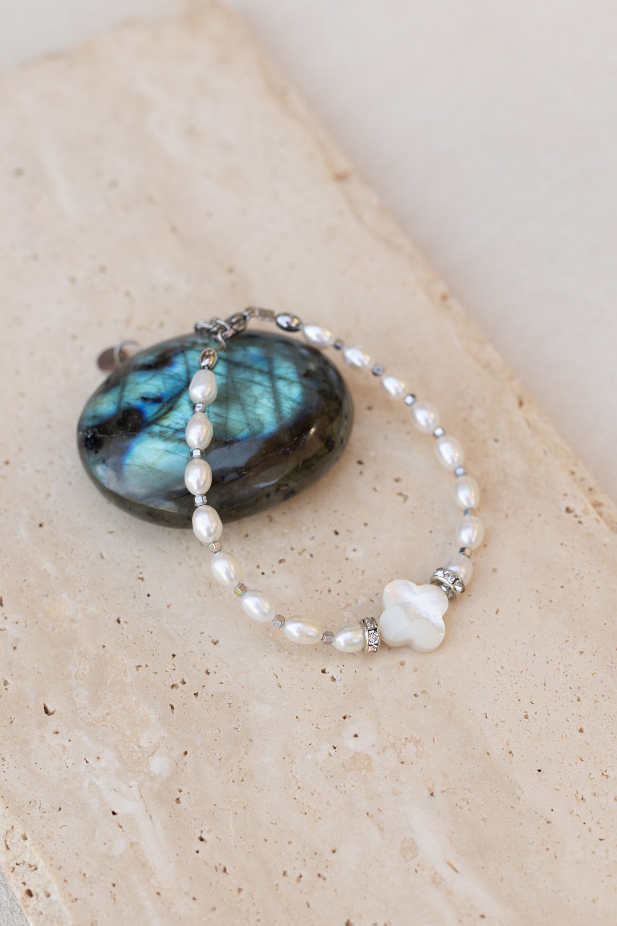 Bracelet Trèfle argent